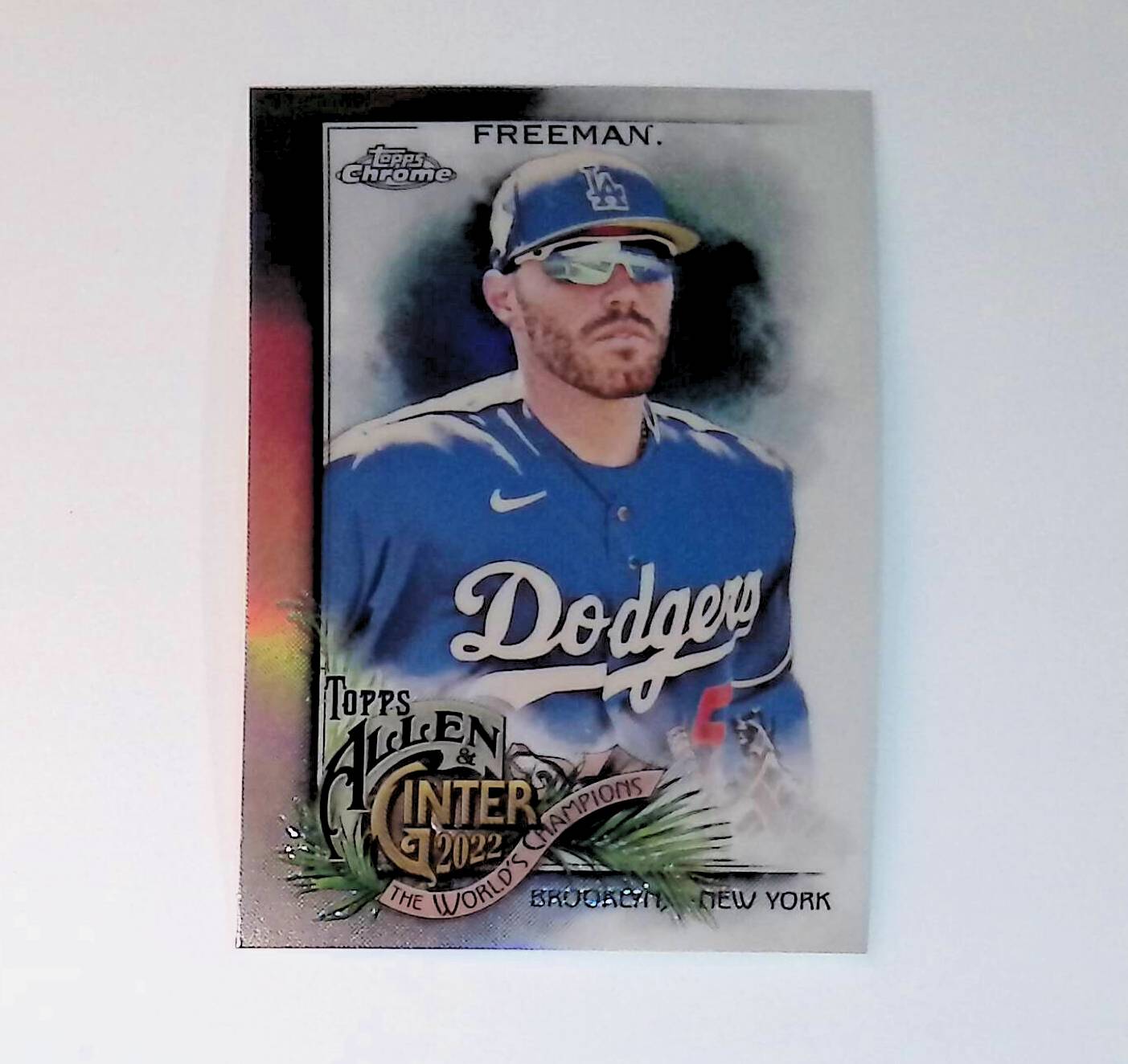 2022 Topps Allen and Ginter Chrome #18 Freddie Freeman Refractor - LoCo Collectables