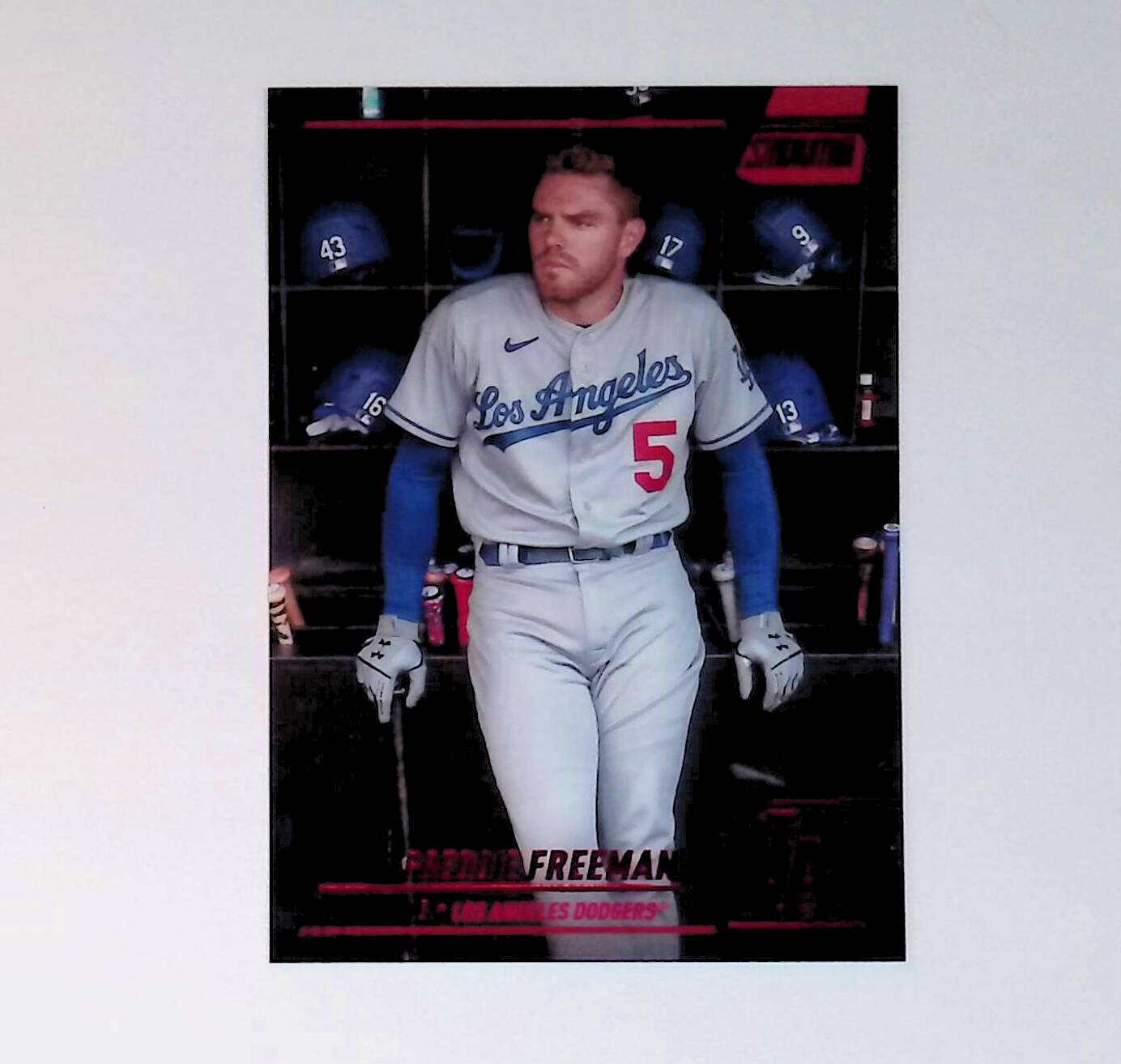 Freddie Freeman 2022 Stadium Club Red Foil #291 - LoCo Collectables