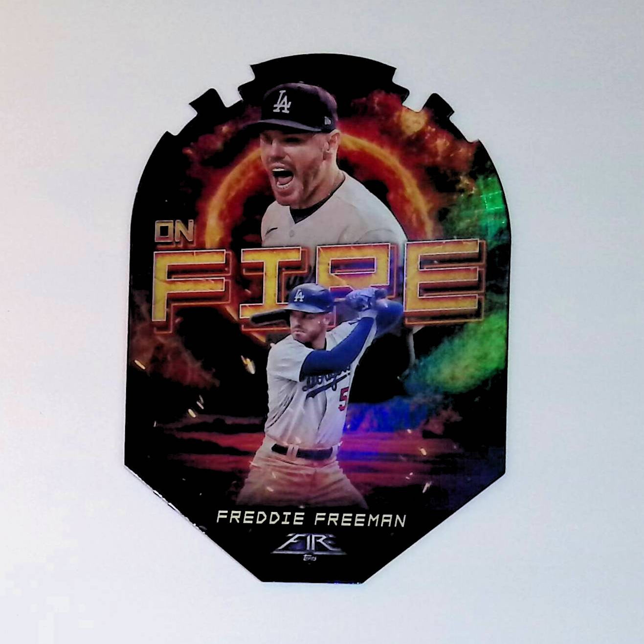 Freddie Freeman 2022 Topps Fire En Fuego #EF-25 - LoCo Collectables