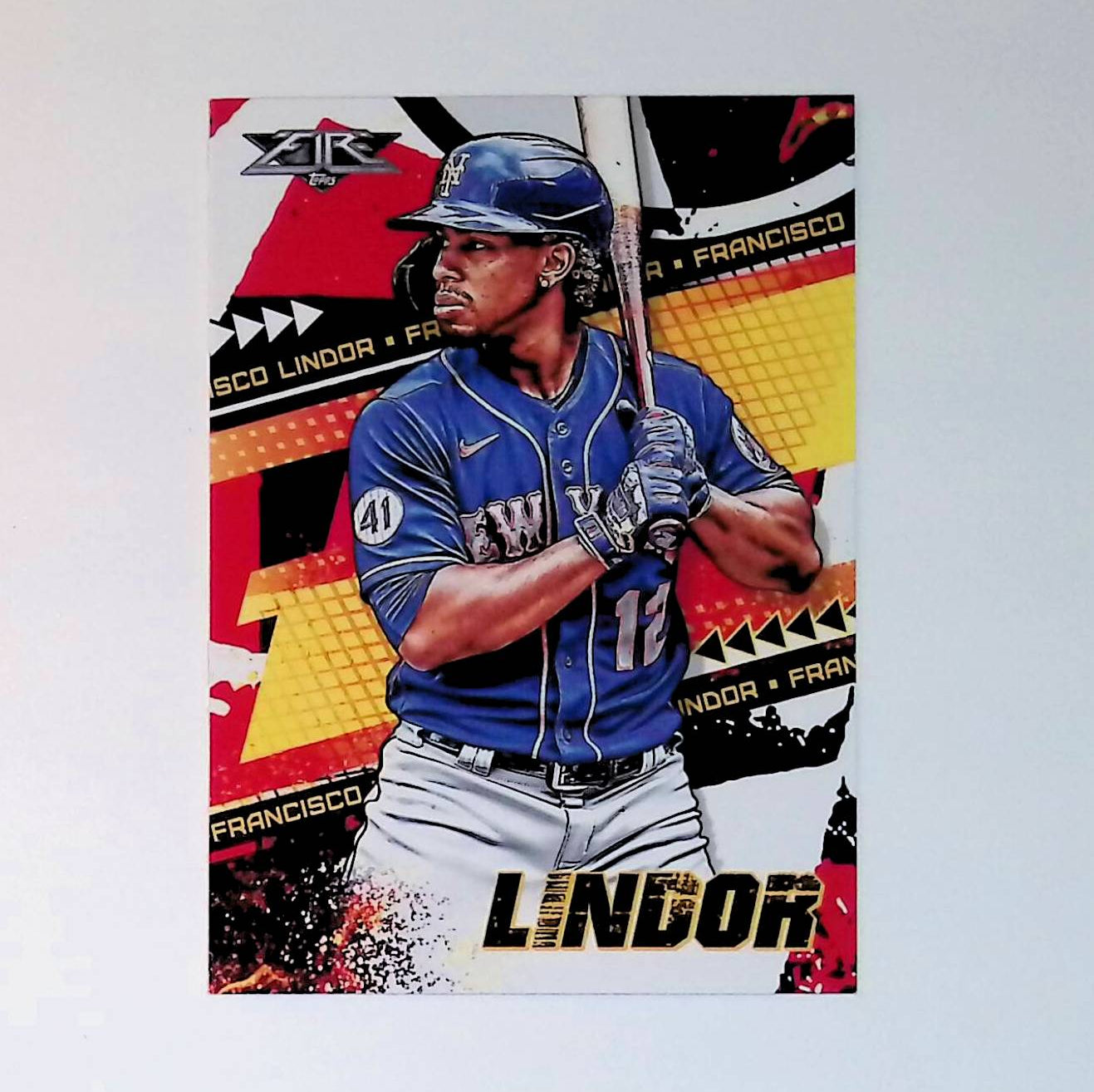 Francisco Lindor 2022 Topps Fire #93 - LoCo Collectables