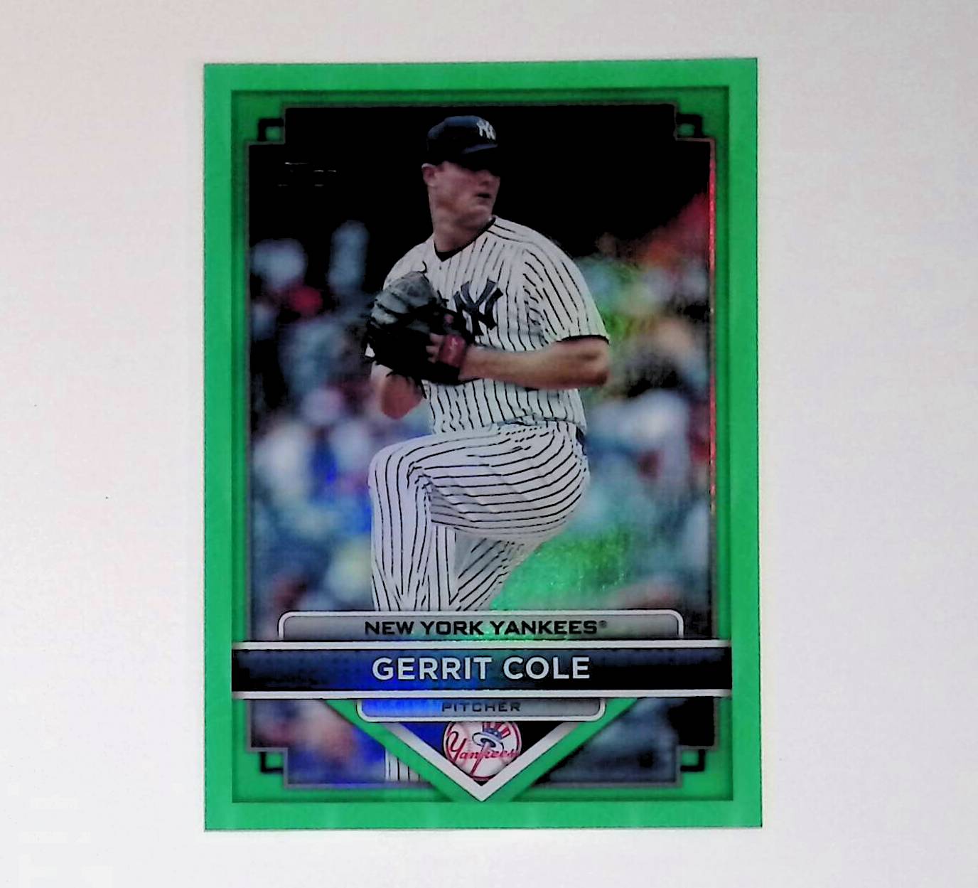 Gerrit Cole 2023 Topps Flagship Collection Green #64 63/99 - LoCo Collectables