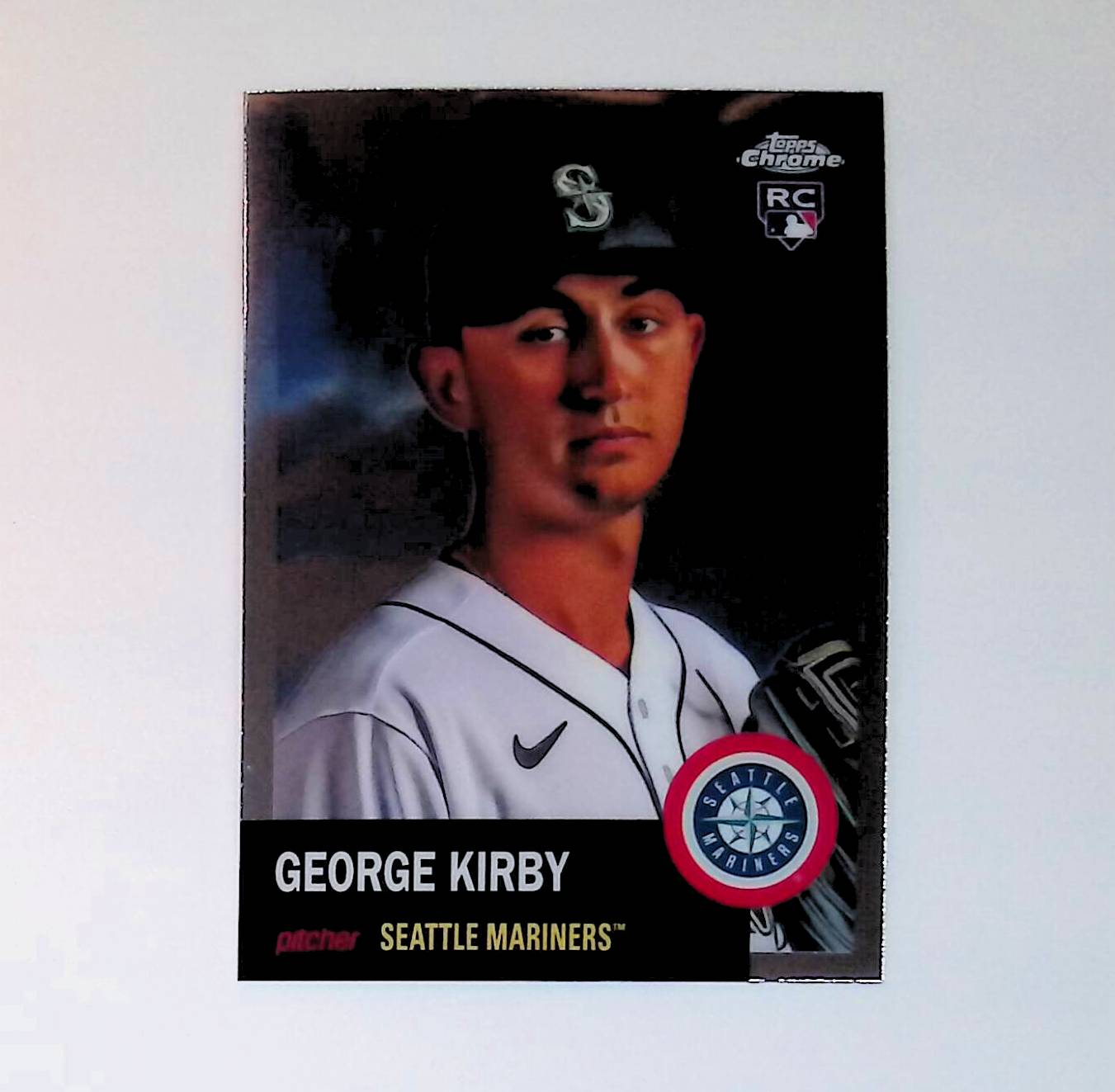 George Kirby 2022 Topps Chrome Platinum Anniversary #460 (Rookie Card) - LoCo Collectables