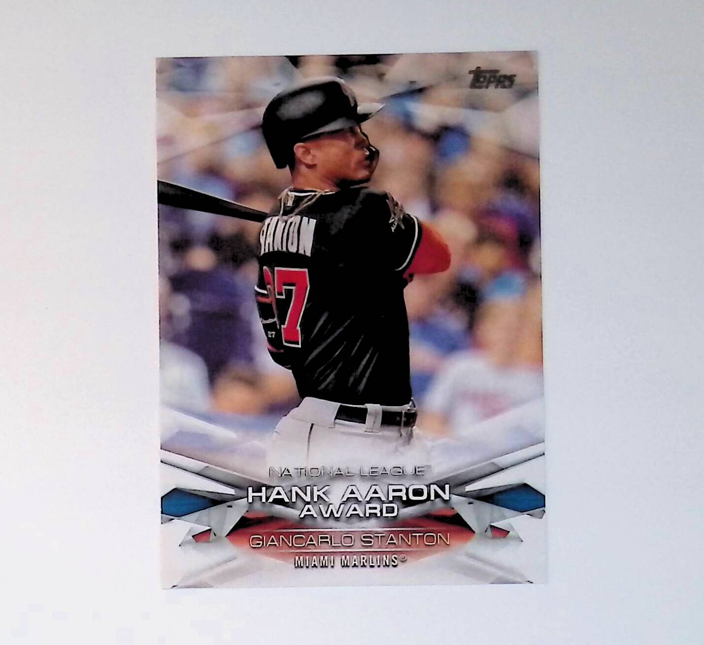 2018 Topps MLB Awards #MLBA-2 Giancarlo Stanton - LoCo Collectables