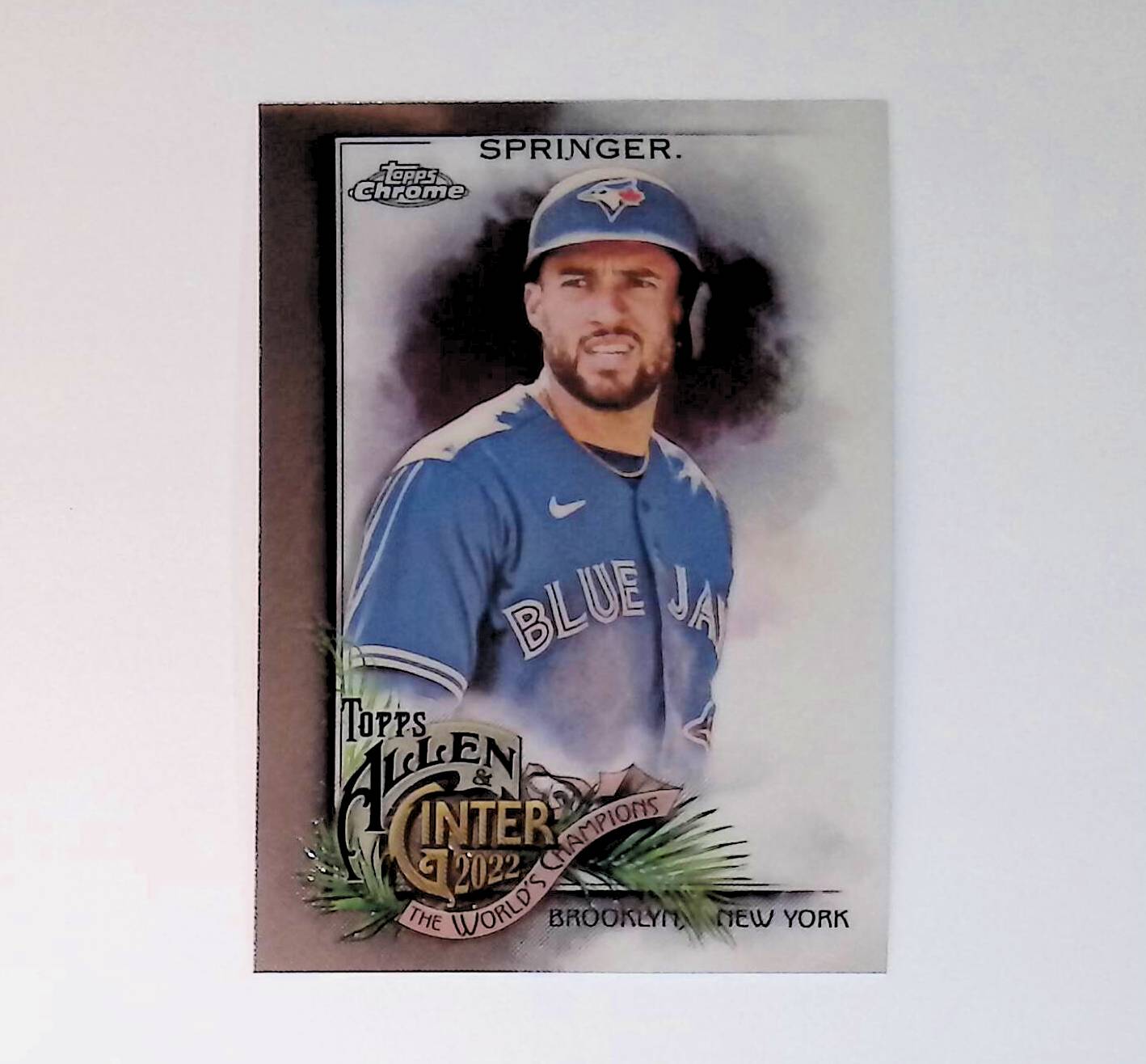 2022 Topps Allen and Ginter Chrome #234 George Springer - LoCo Collectables