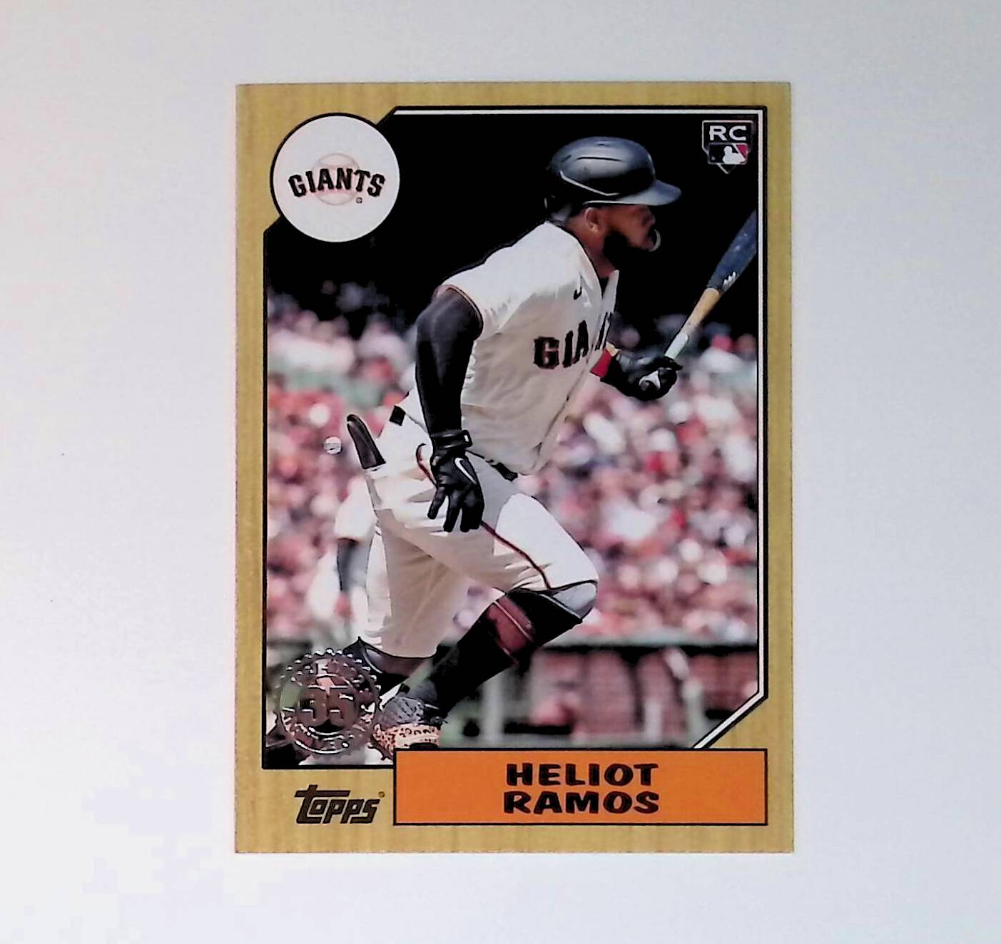 2022 Topps Update 1987 Topps #87TBU-41 Heliot Ramos Rookie - LoCo Collectables