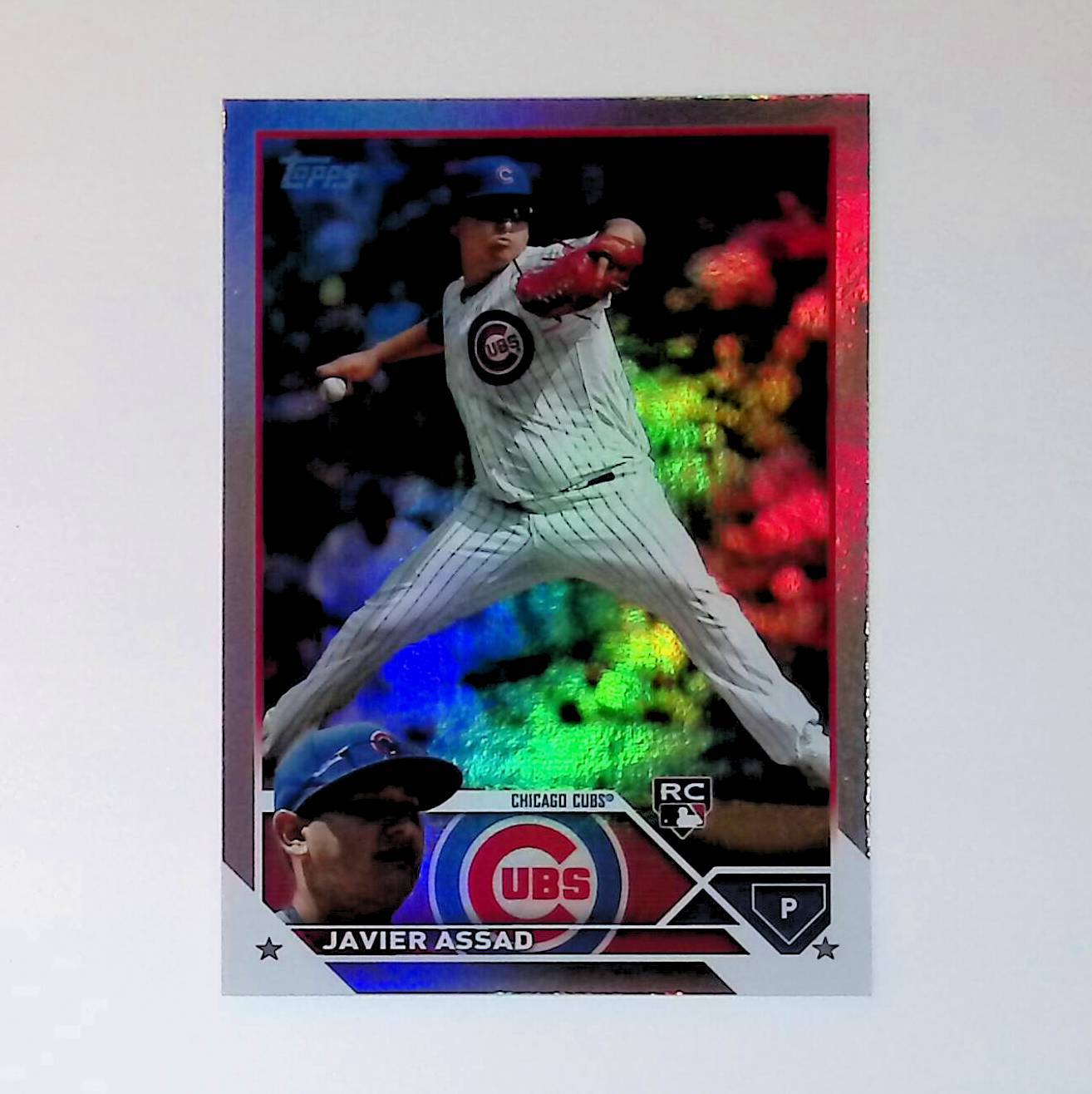 Javier Assad 2023 Topps Rainbow Foil #444 (Rookie Card) - LoCo Collectables