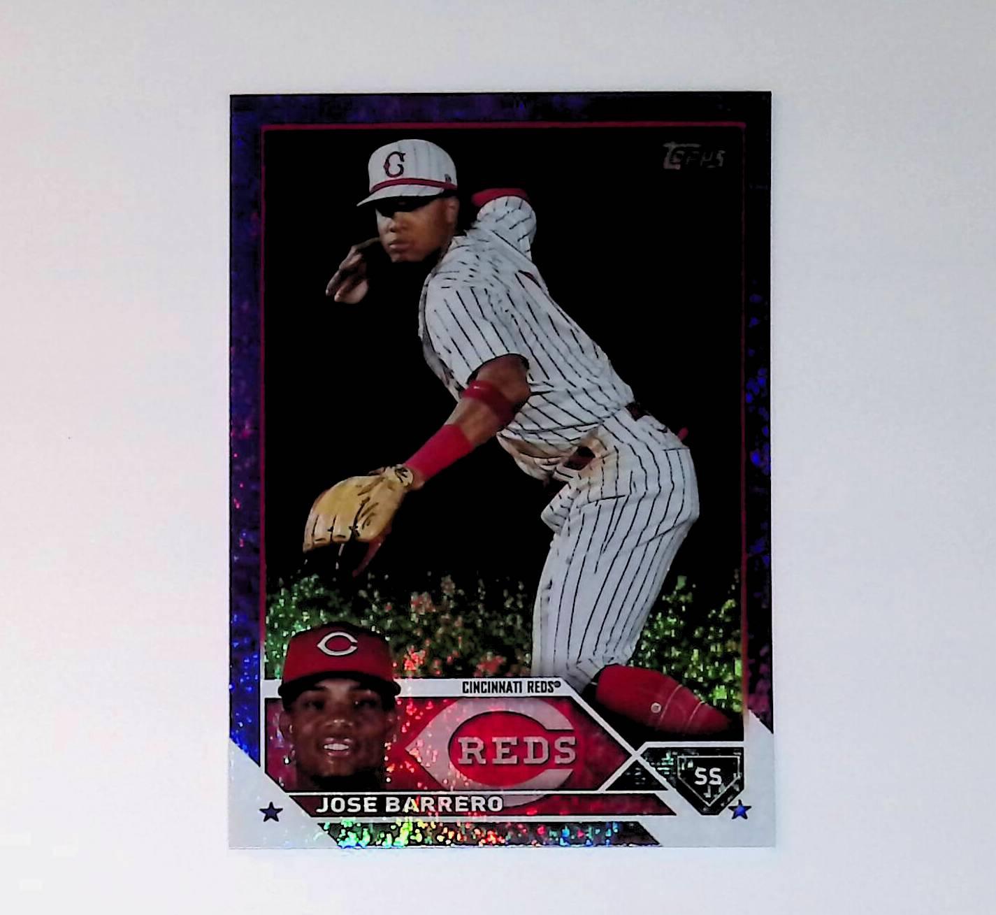 2023 Topps Update Purple Foilboard #US273 Jose Barrero - LoCo Collectables