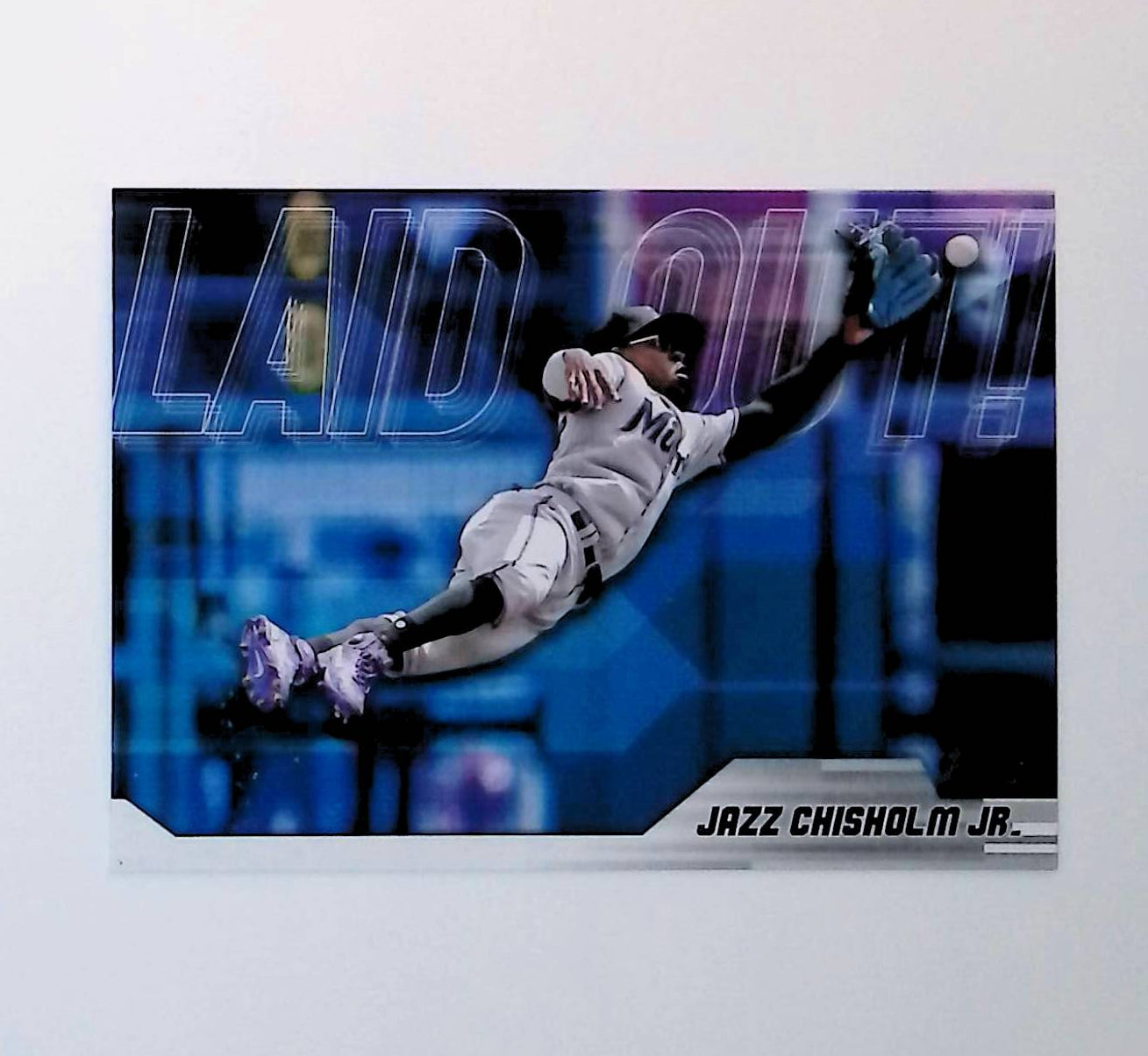 Jazz Chisholm Jr 2023 Topps Update Laid Out #LO-1 - LoCo Collectables