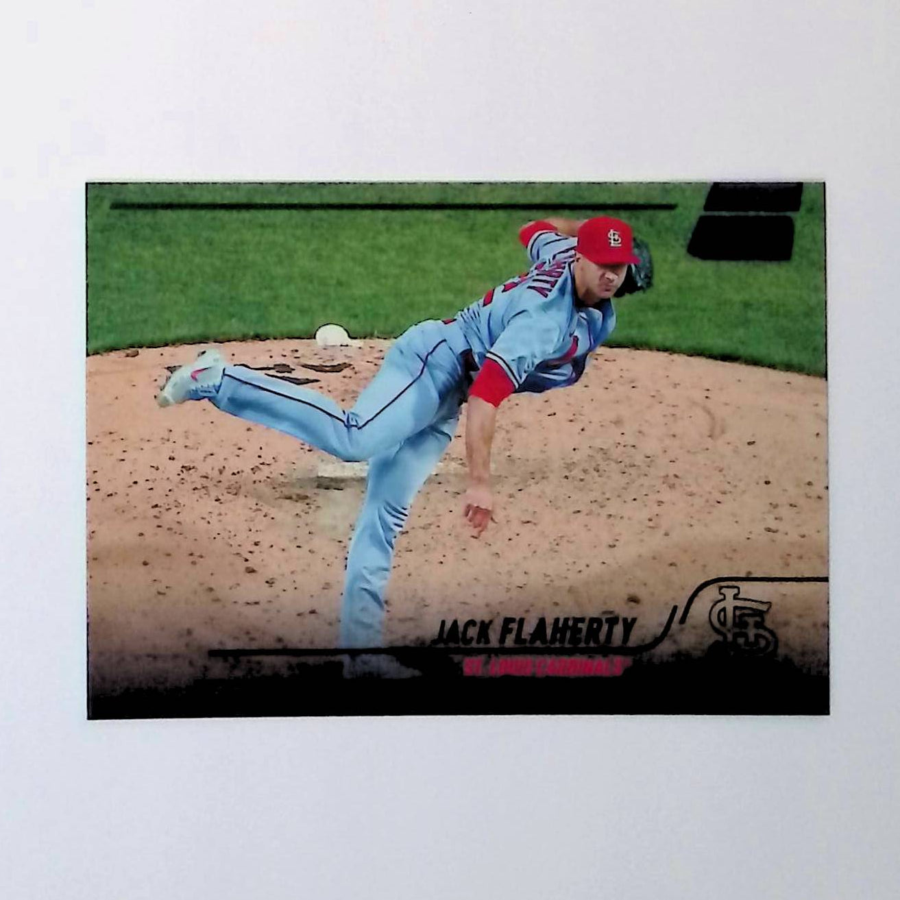 Jack Flaherty 2022 Stadium Club Black Foil #124 - LoCo Collectables