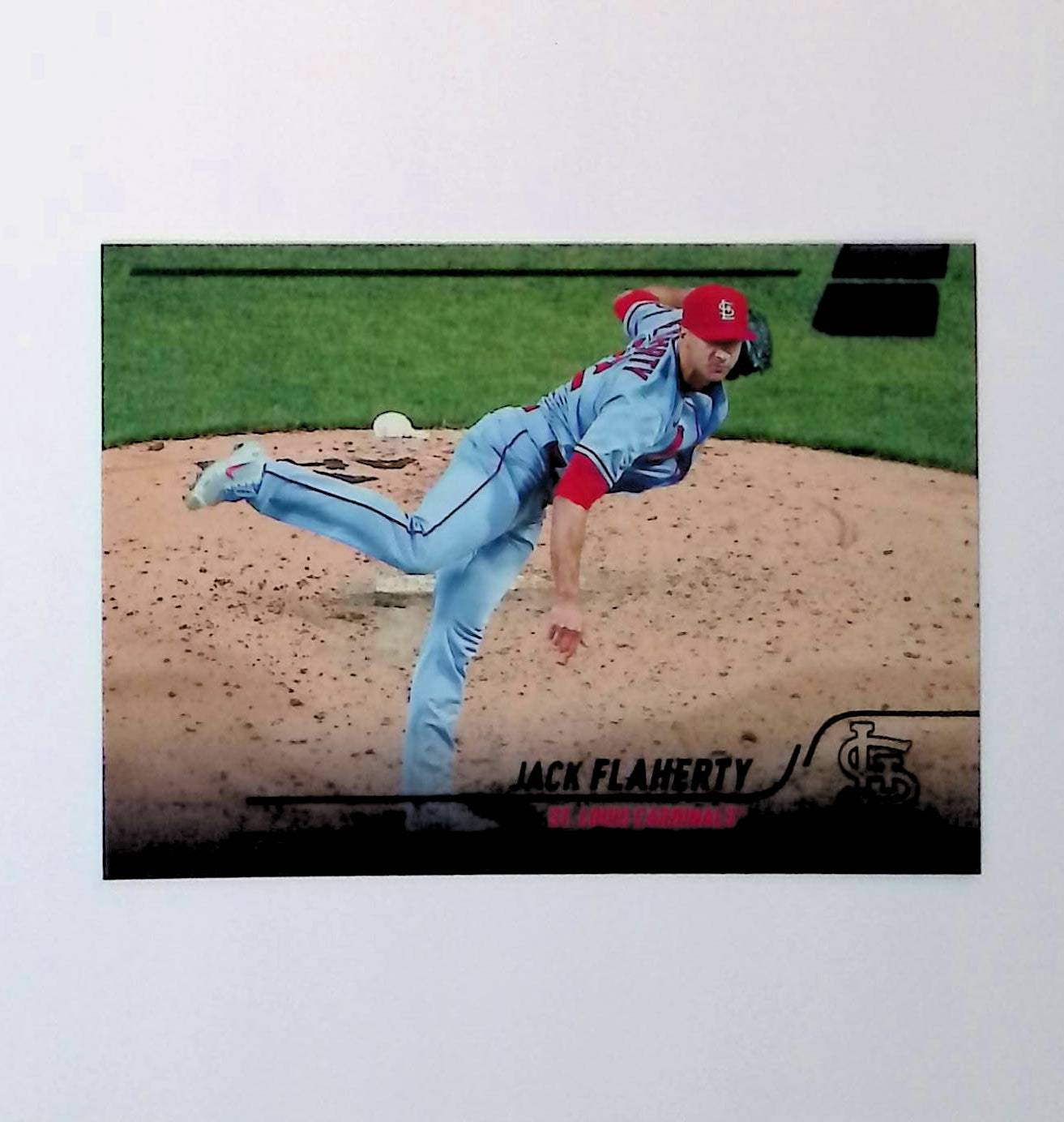 Jack Flaherty 2022 Stadium Club Black Foil #124 - LoCo Collectables