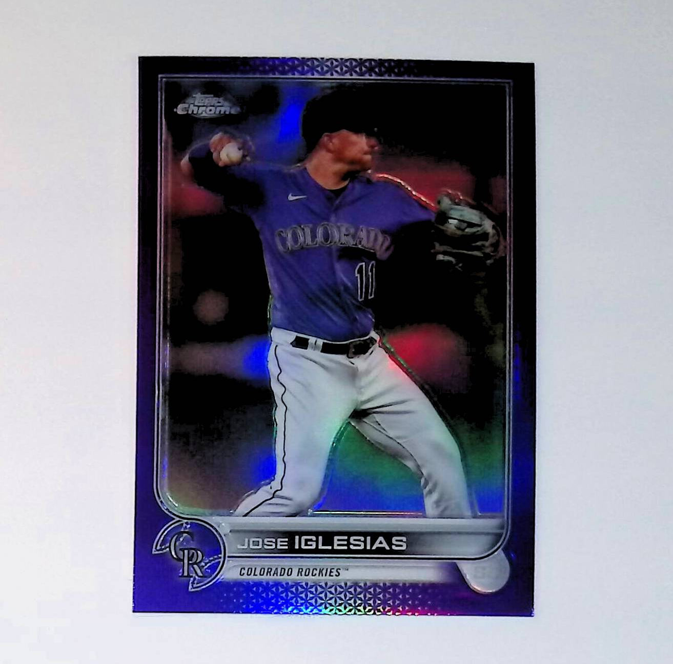 Jose Iglesias 2022 Topps Chrome Update Purple Refractors #USC80 - LoCo Collectables