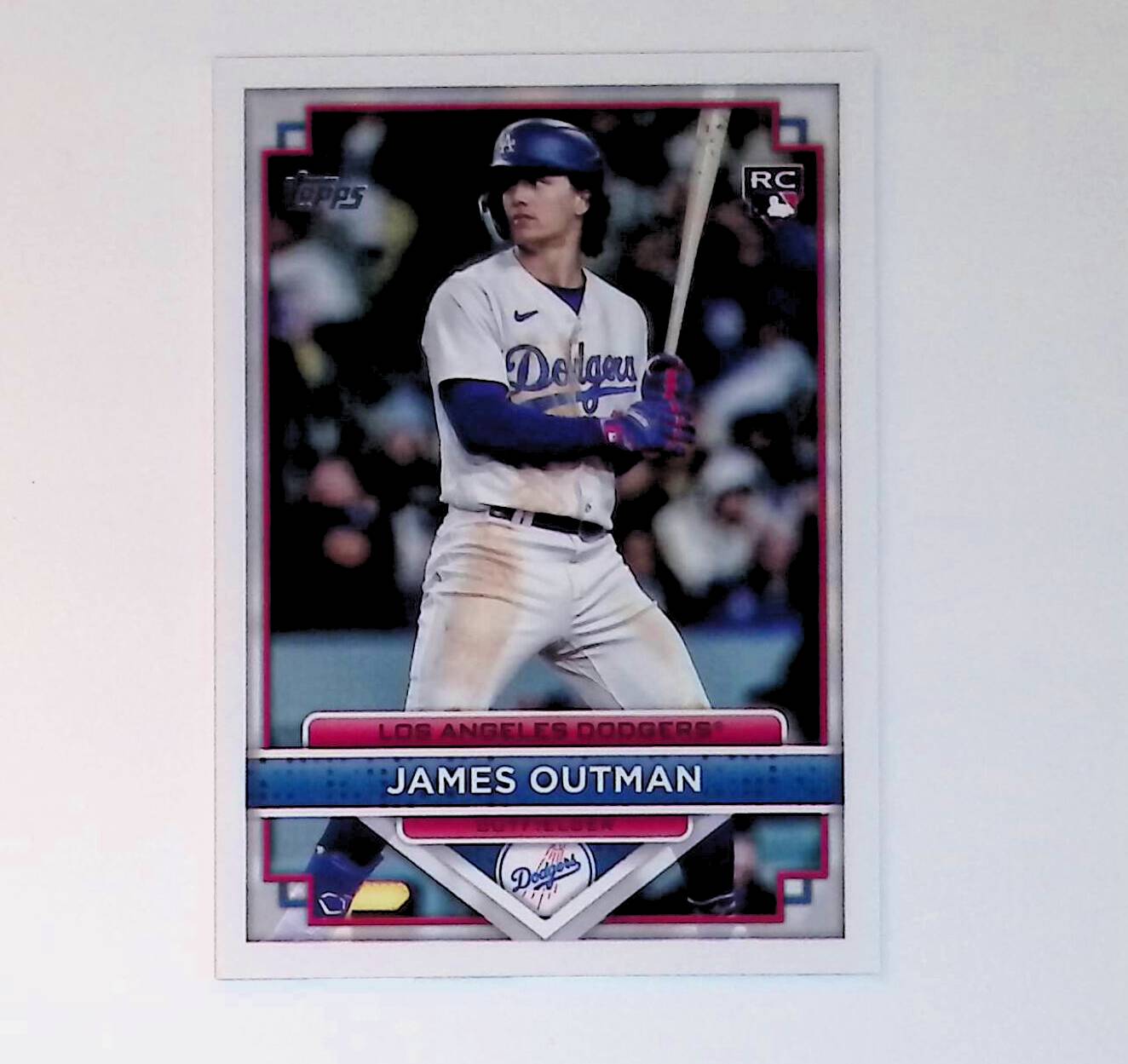 James Outman 2023 Topps Flagship Collection #27 (Rookie Card) - LoCo Collectables