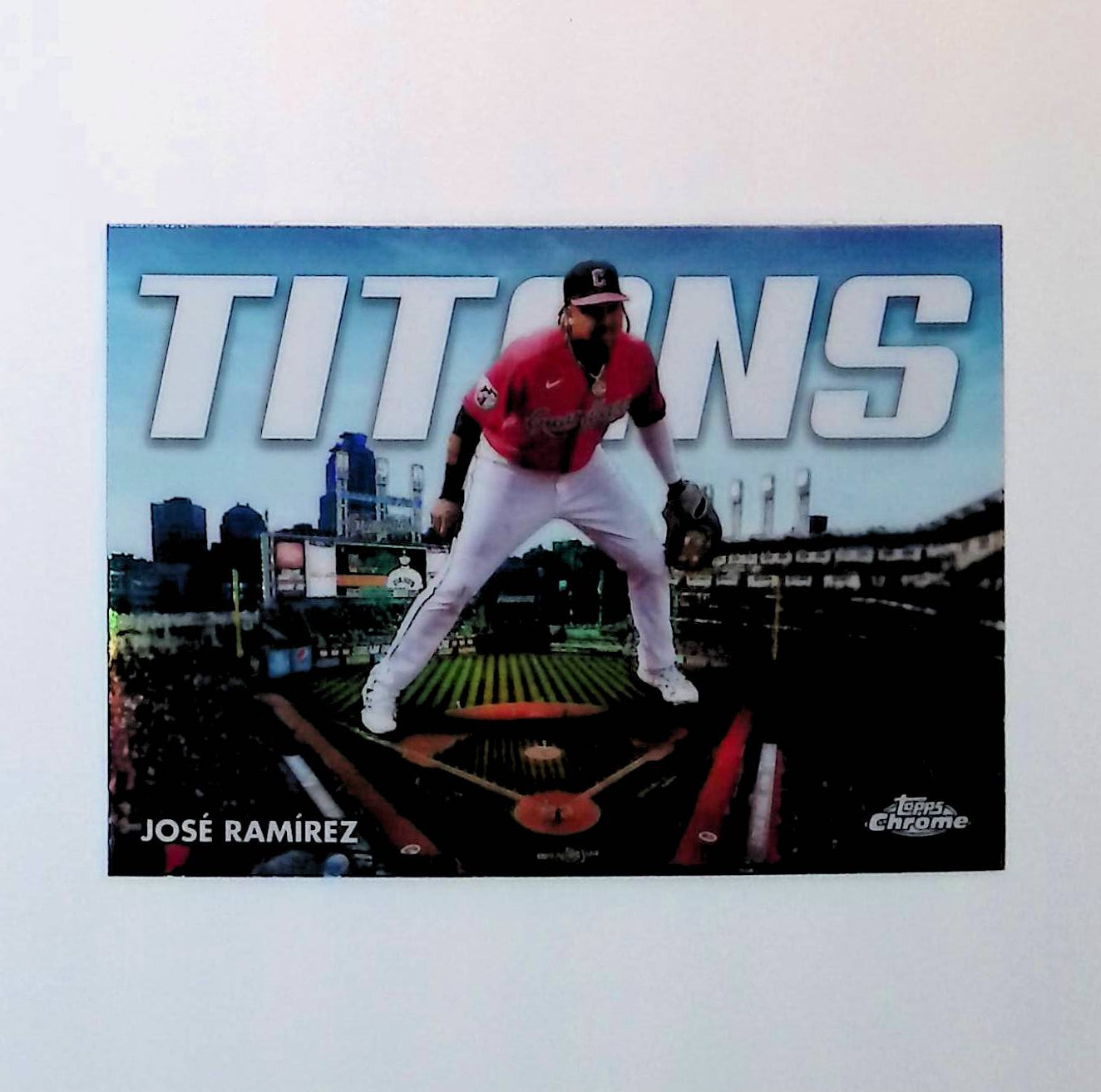 Jose Ramirez 2023 Topps Chrome Titans #CT-8 - LoCo Collectables