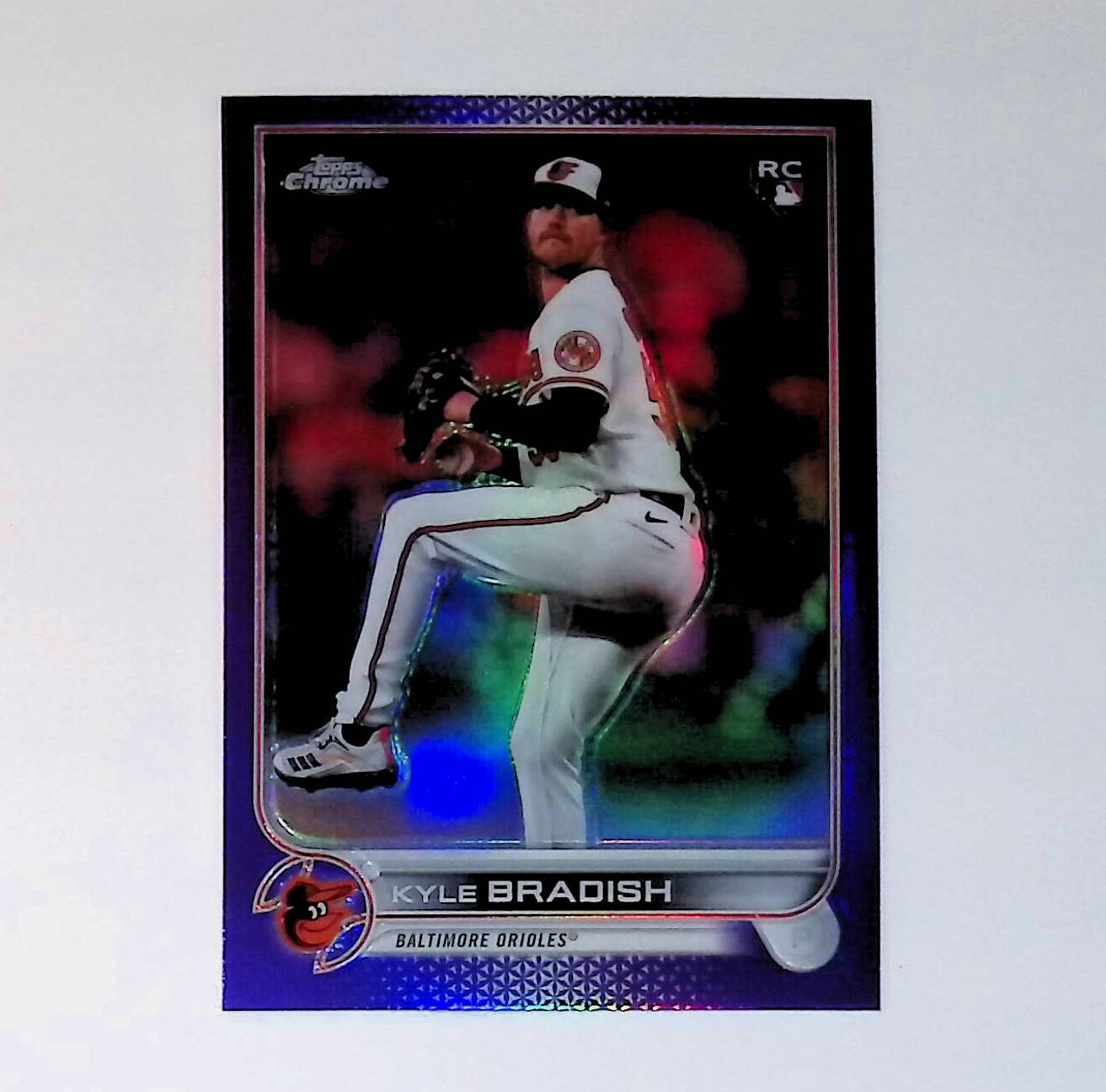 Kyle Bradish 2022 Topps Chrome Update Purple Refractors #USC105 (Rookie Card) - LoCo Collectables