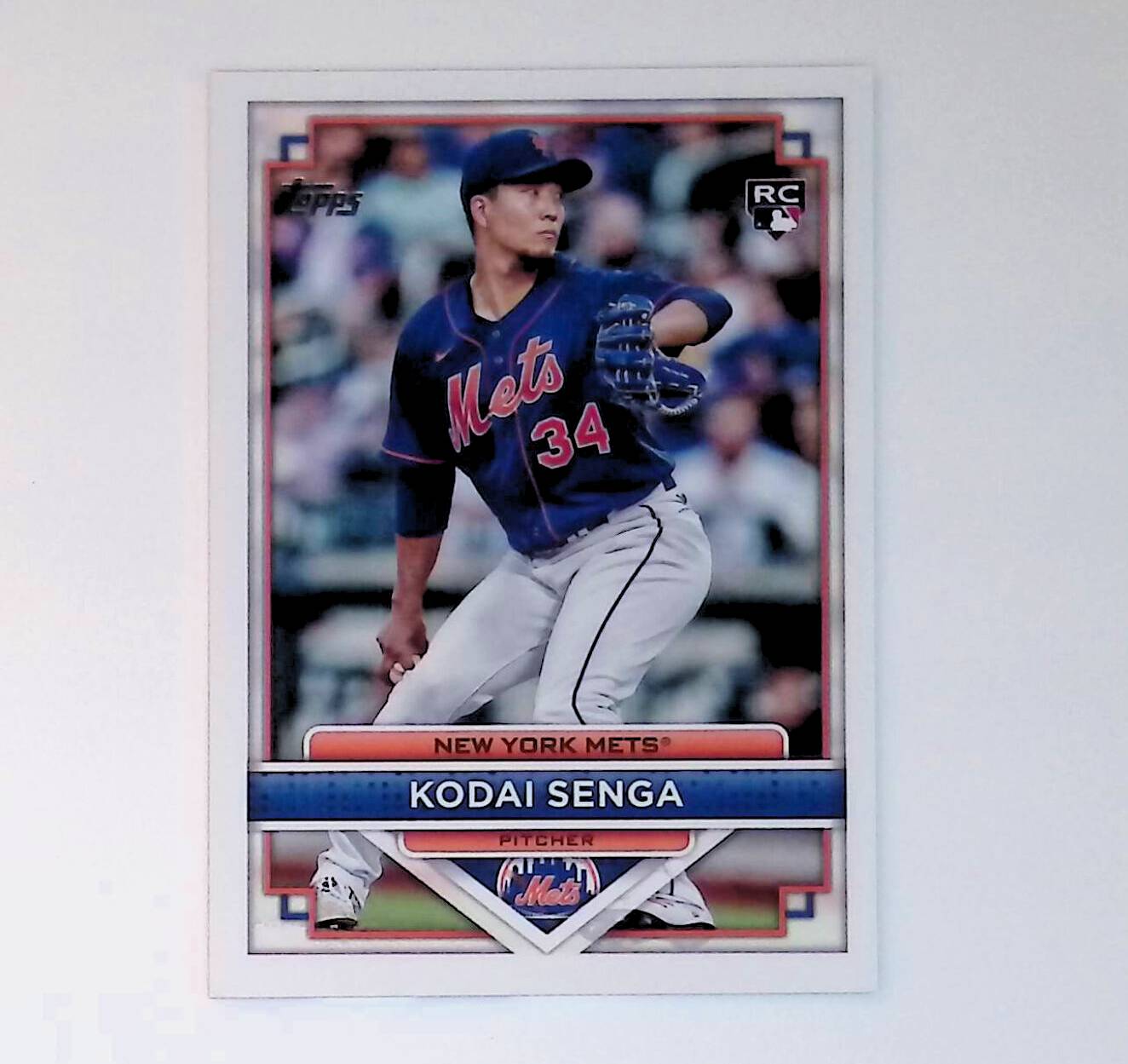 Kodai Senga 2023 Topps Flagship Collection #9 (Rookie Card) - LoCo Collectables