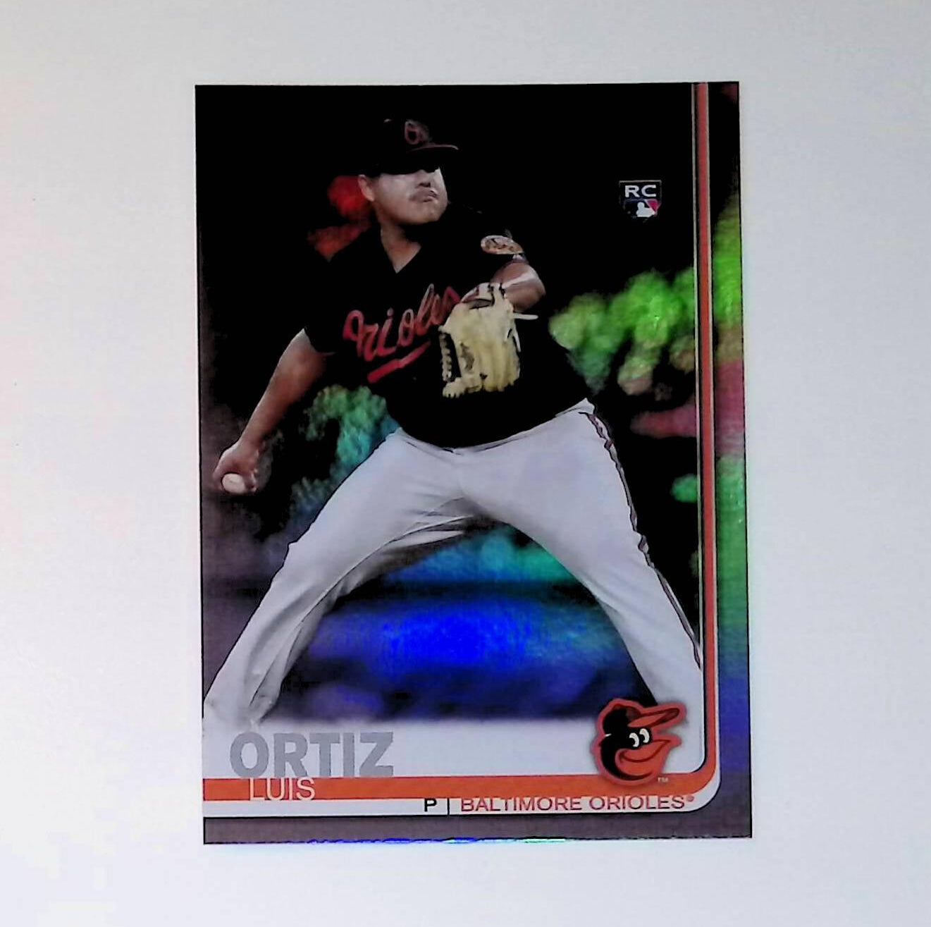 2019 Topps Rainbow Foil #678 Luis Ortiz Rookie - LoCo Collectables