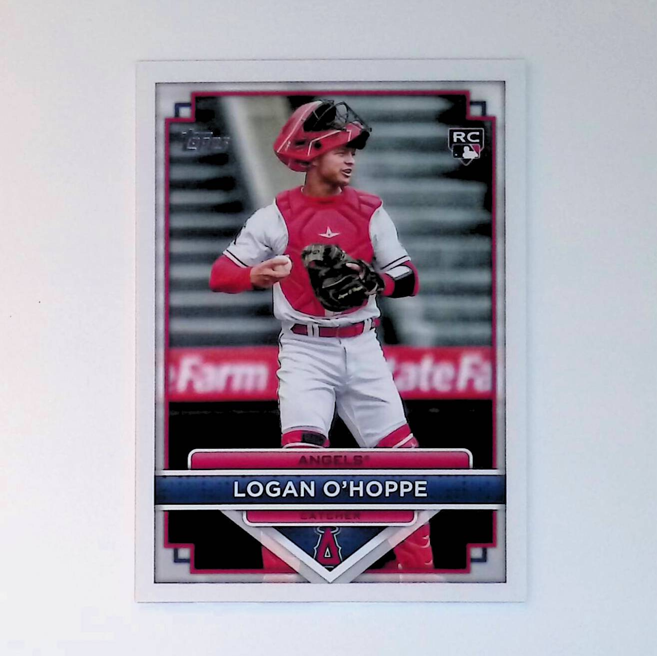 Logan O'Hoppe 2023 Topps Flagship Collection #87 (Rookie Card) - LoCo Collectables