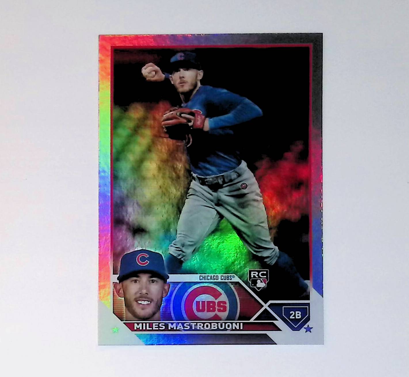 Miles Mastrobuoni 2023 Topps Rainbow Foil #592 (Rookie Card) - LoCo Collectables