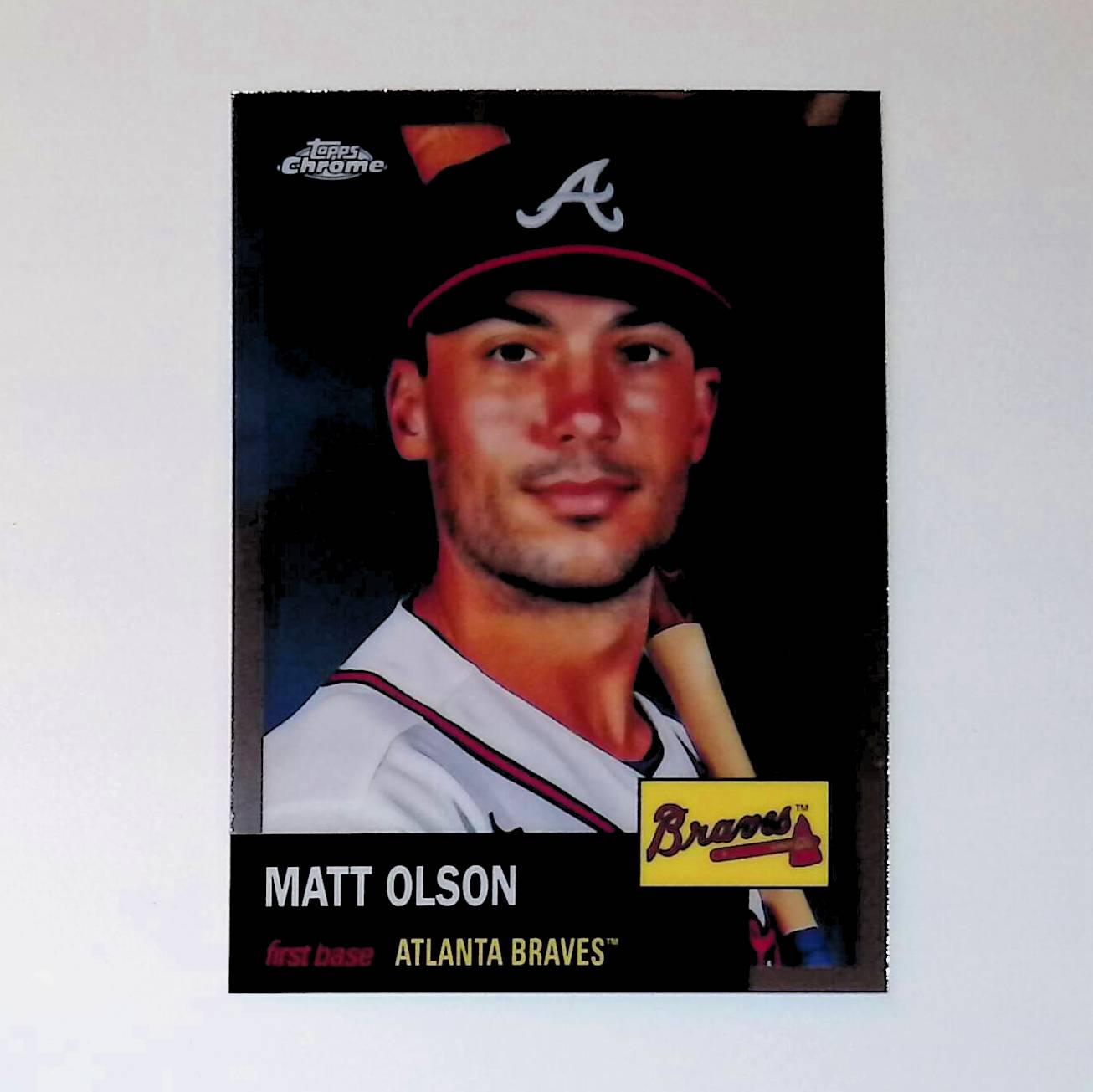 Matt Olson 2022 Topps Chrome Platinum Anniversary #387 - LoCo Collectables