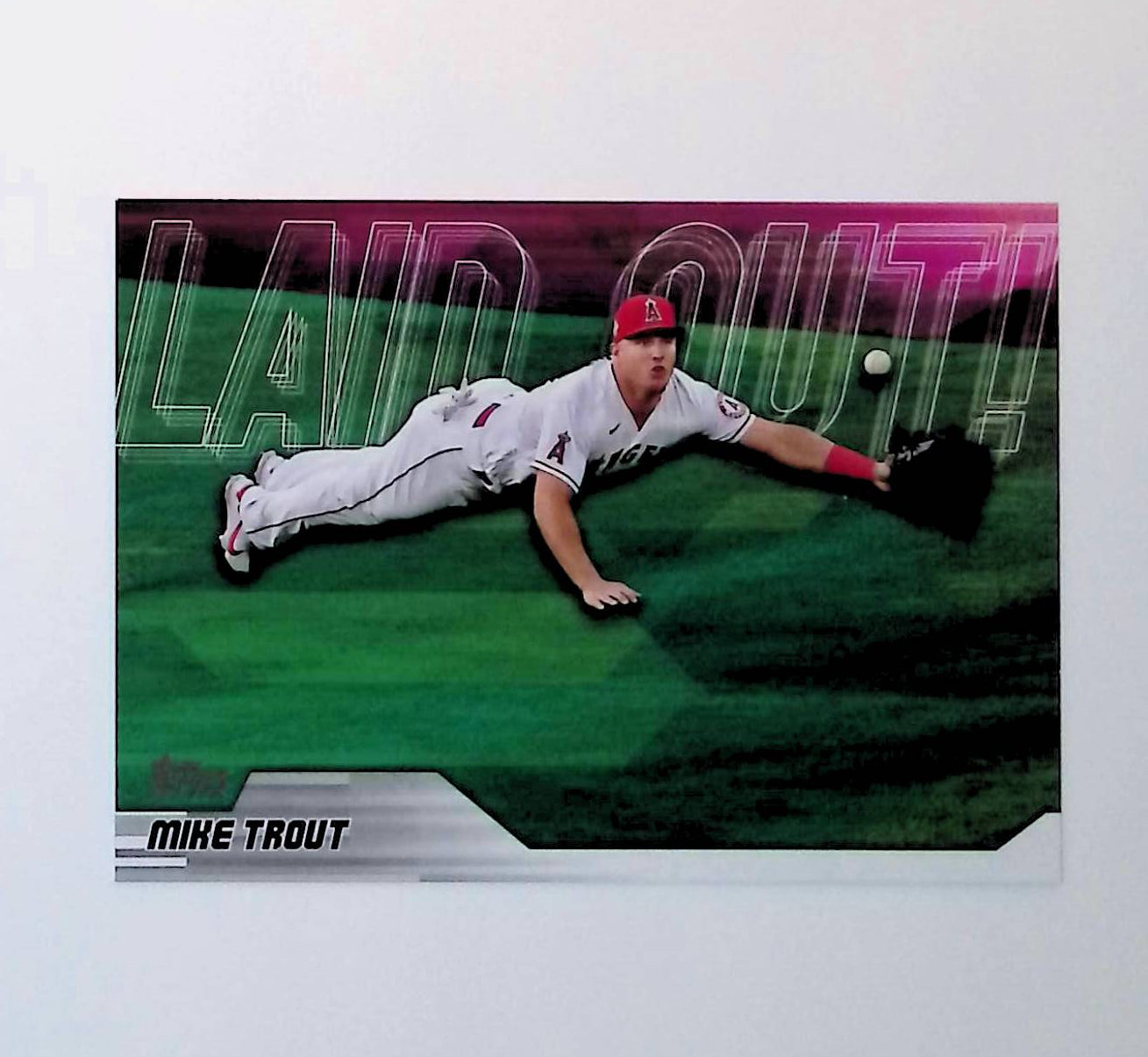 Mike Trout 2023 Topps Update Laid Out #LO-18 - LoCo Collectables