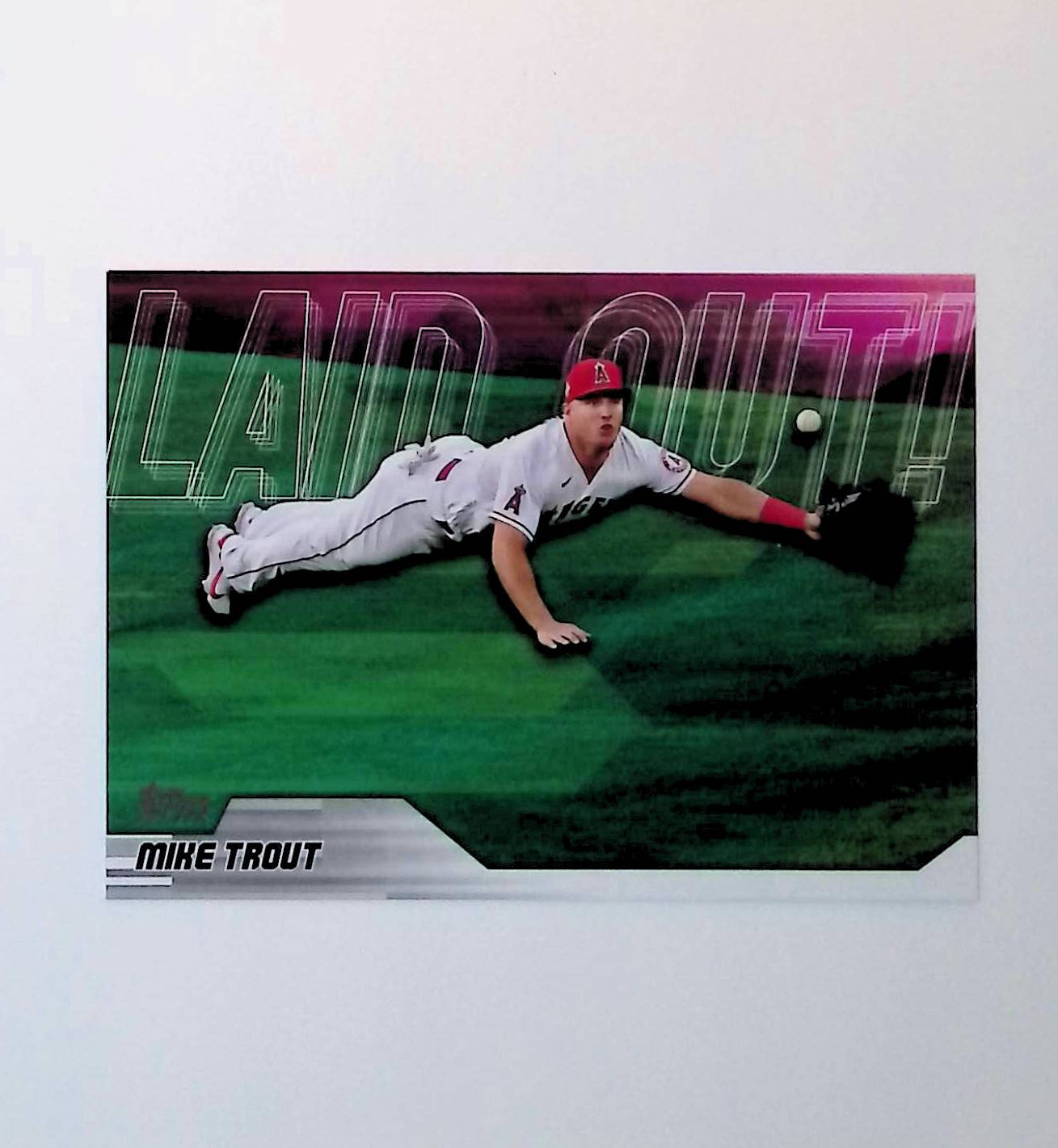 Mike Trout 2023 Topps Update Laid Out #LO-18 - LoCo Collectables