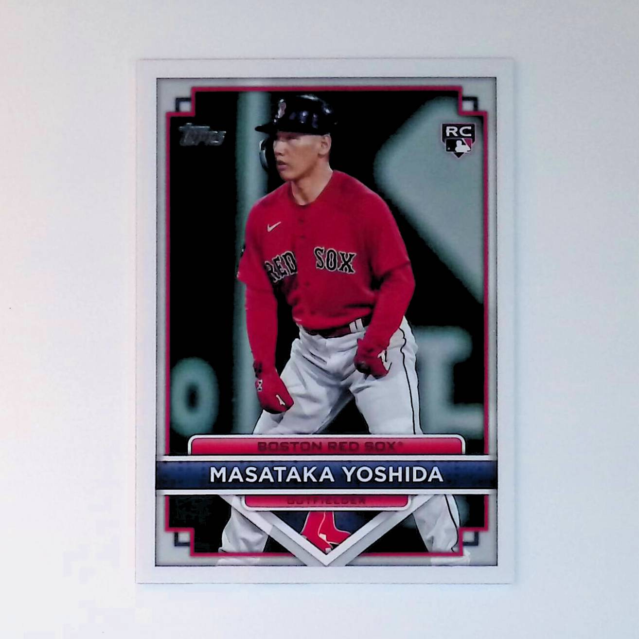 Masataka Yoshida 2023 Topps Flagship Collection #93 (Rookie Card) - LoCo Collectables