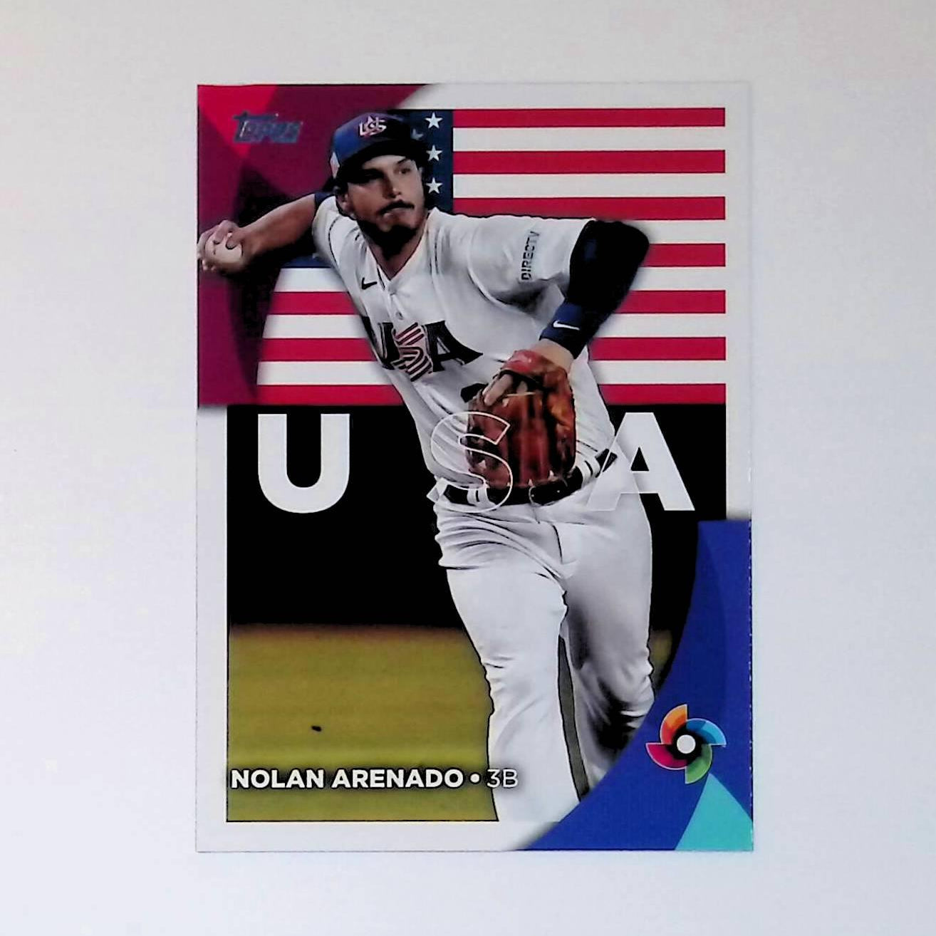 2023 Topps World Baseball Classic Stars #WBC-4 Nolan Arenado - LoCo Collectables