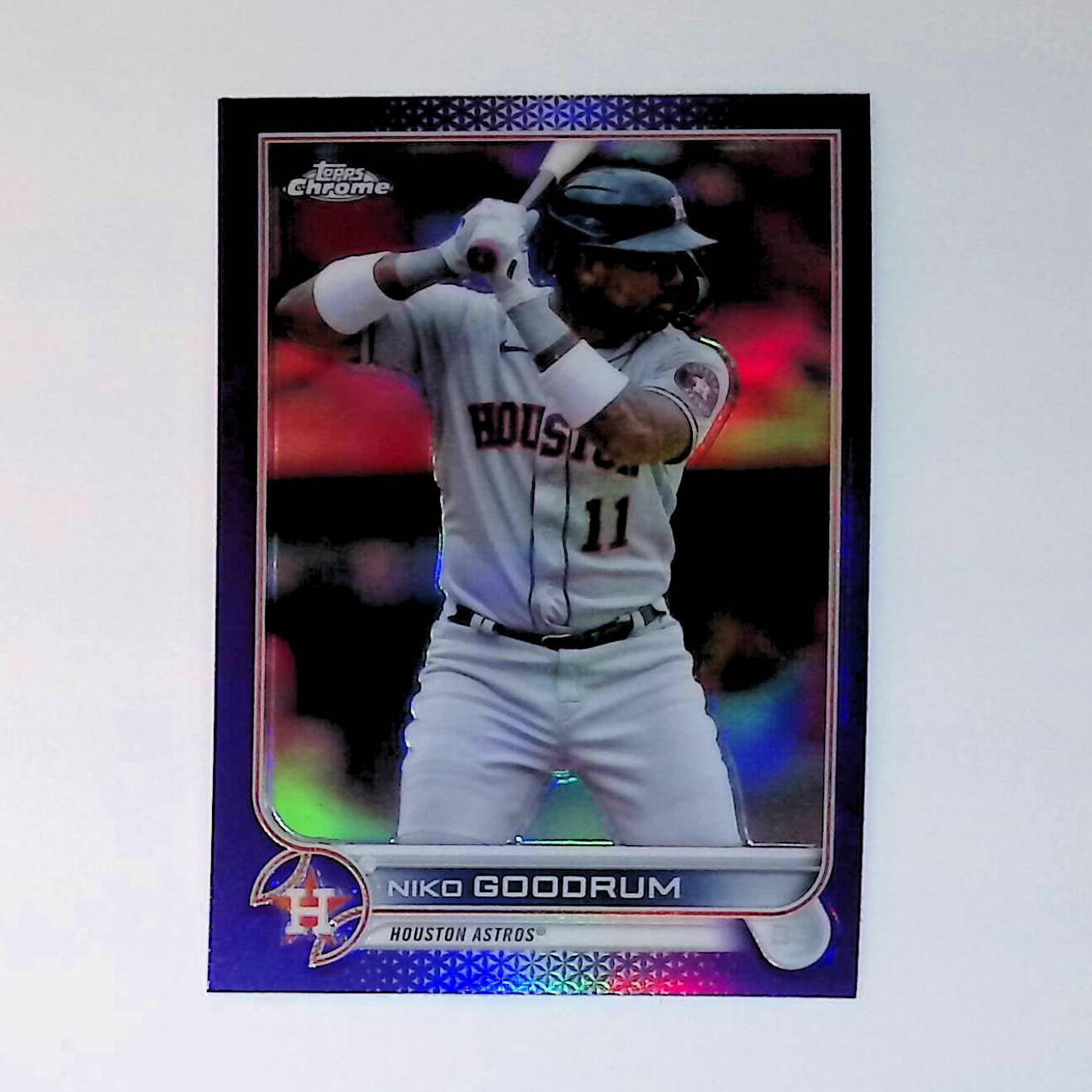 Niko Goodrum 2022 Topps Chrome Update Purple Refractors #USC8 - LoCo Collectables