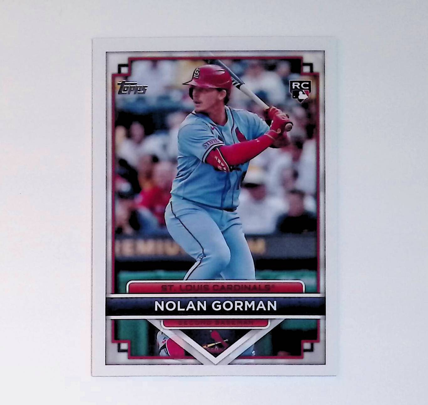 Nolan Gorman 2023 Topps Flagship Collection #95 (Rookie Card) - LoCo Collectables