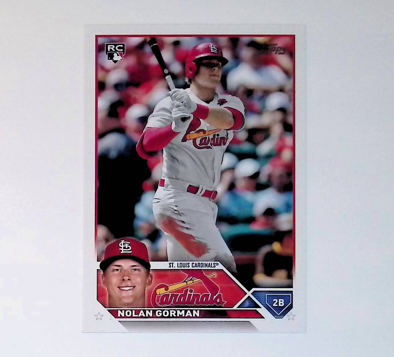 Nolan Gorman 2023 Topps #16 (Rookie Card) - LoCo Collectables