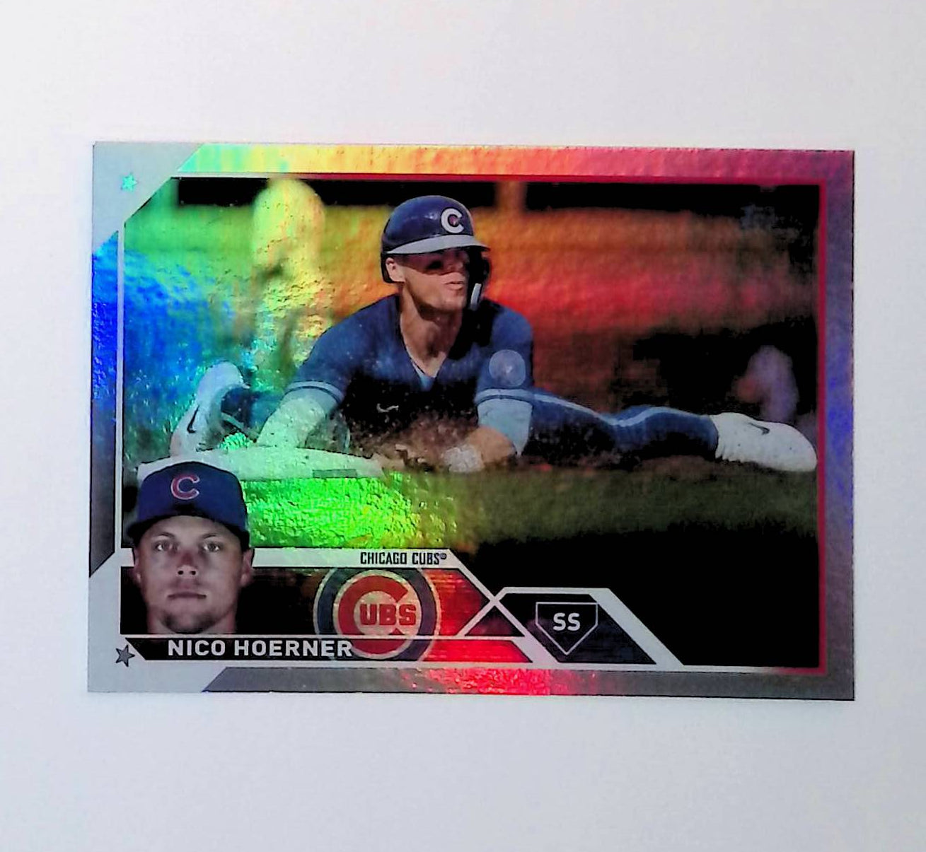 Nico Hoerner 2023 Topps Rainbow Foil #485 - LoCo Collectables