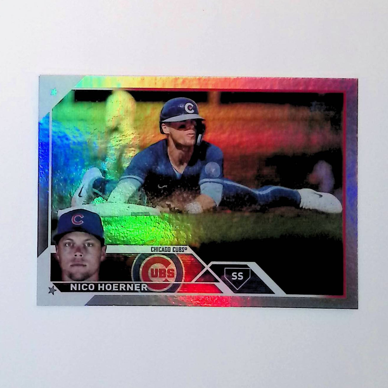 Nico Hoerner 2023 Topps Rainbow Foil #485 - LoCo Collectables