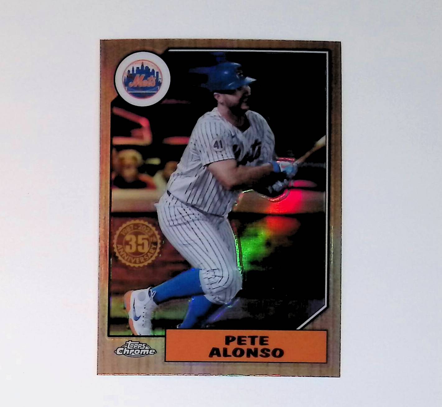 Pete Alonso 2022 Topps Chrome '87 Topps #87BC-10 - LoCo Collectables