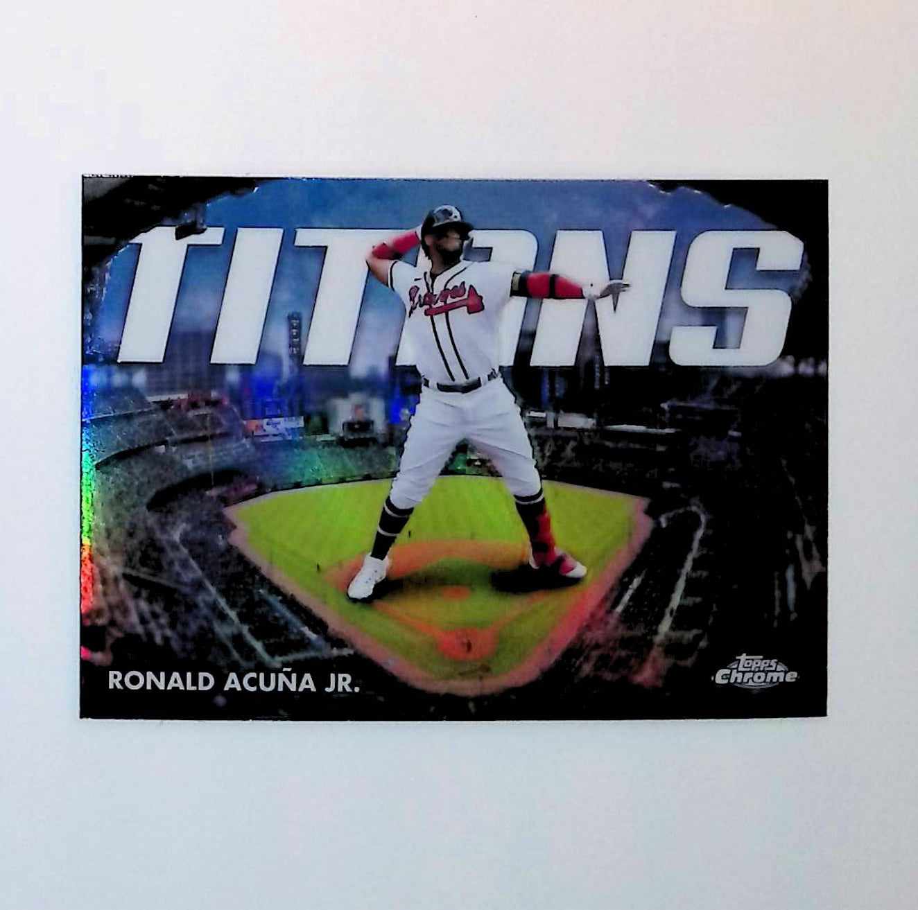 Ronald Acuna Jr 2023 Topps Chrome Titans #CT-5 - LoCo Collectables