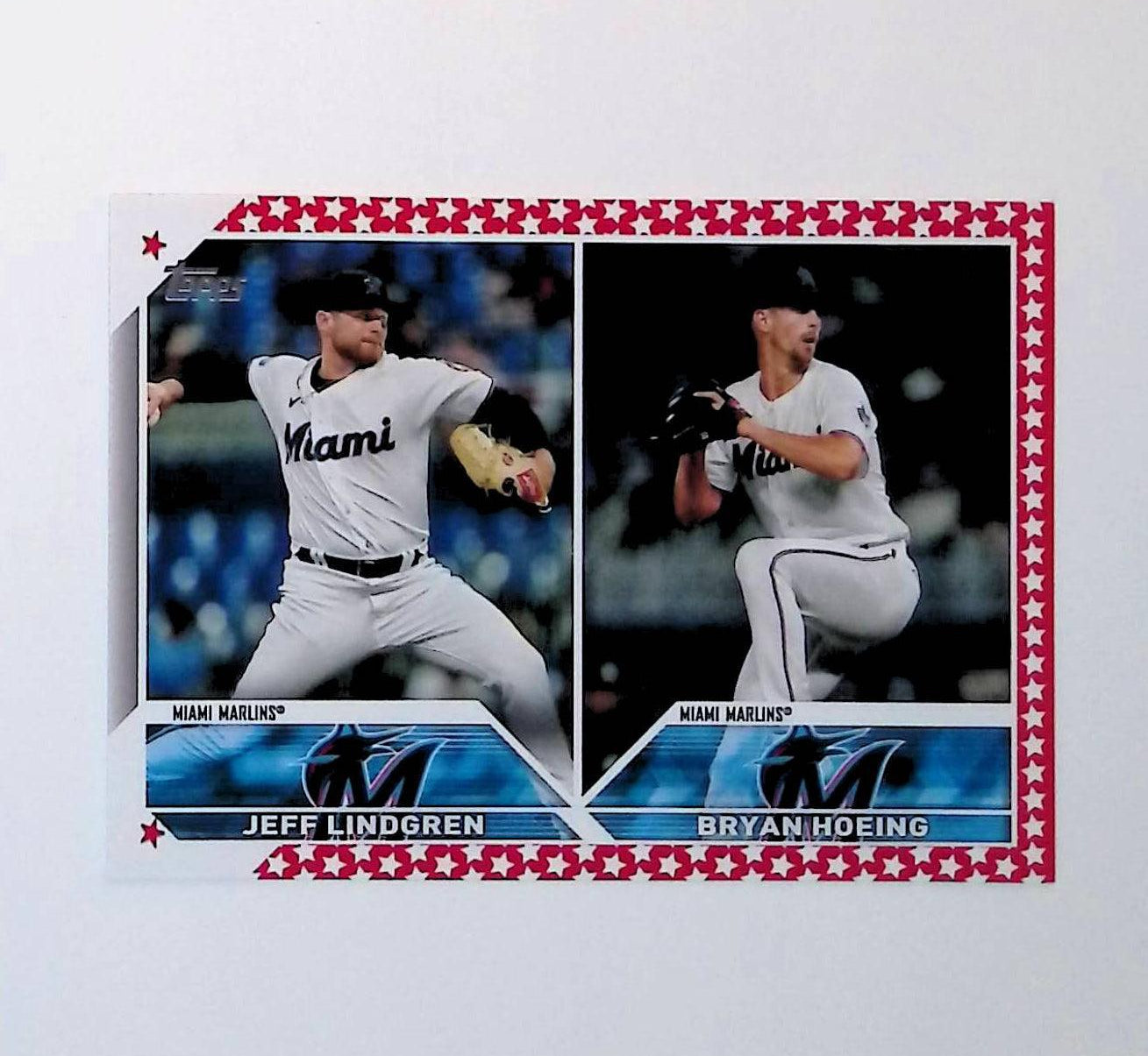 2023 Topps Update Independence Day #US153 Jeff Lindgren Bryan Hoeing Rookie - LoCo Collectables