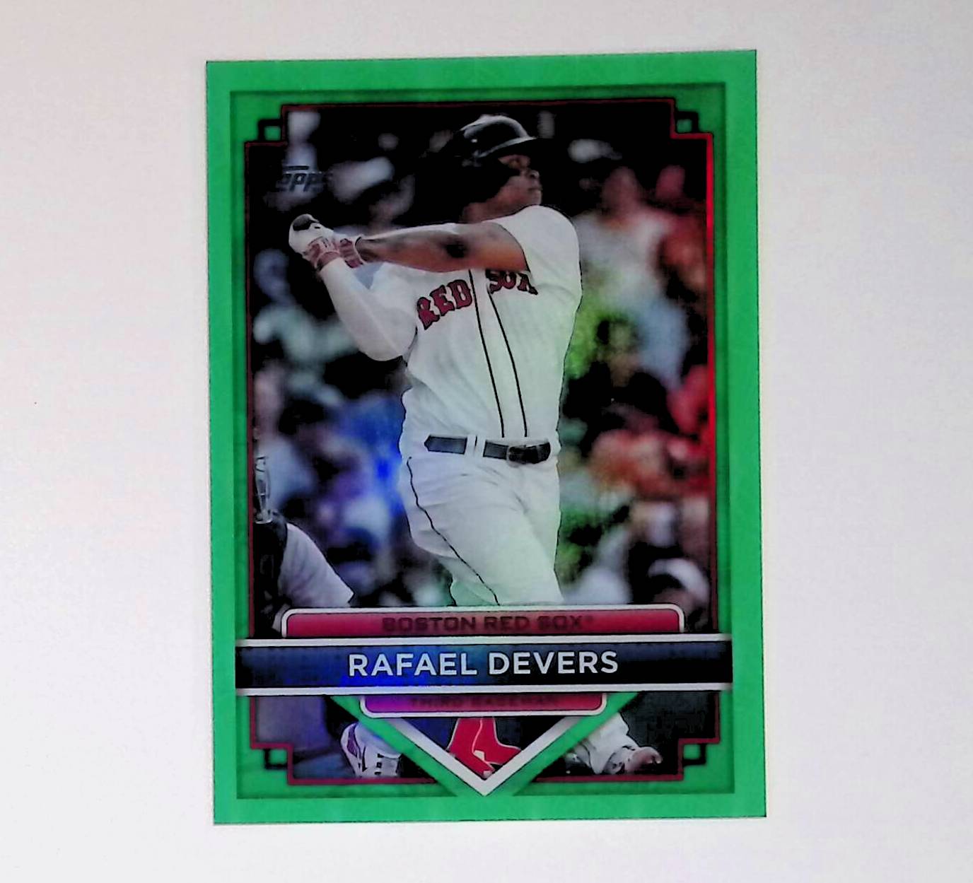 Rafael Devers 2023 Topps Flagship Collection Green #99, 83 /99 - LoCo Collectables