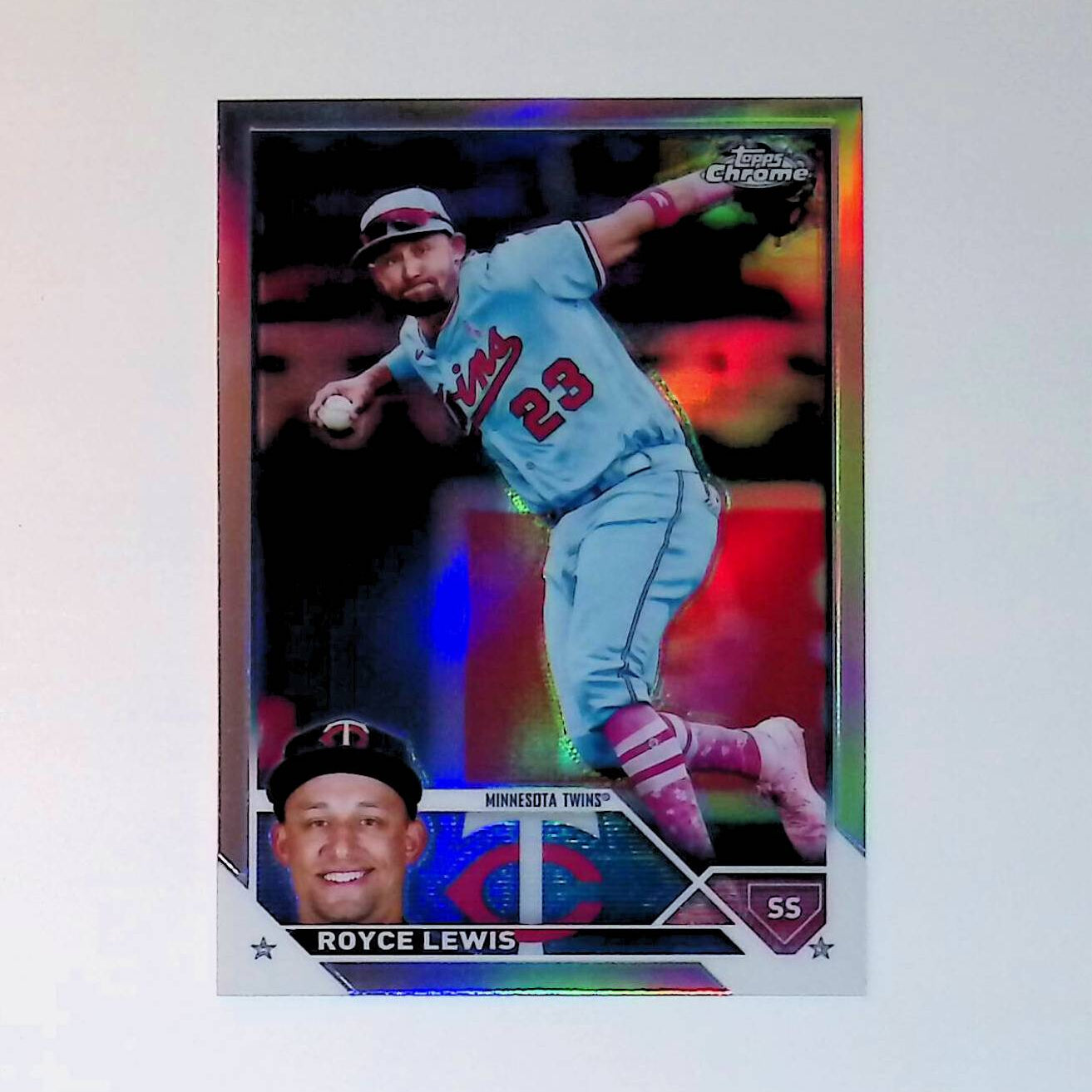 Royce Lewis 2023 Topps Chrome Refractors #51 - LoCo Collectables