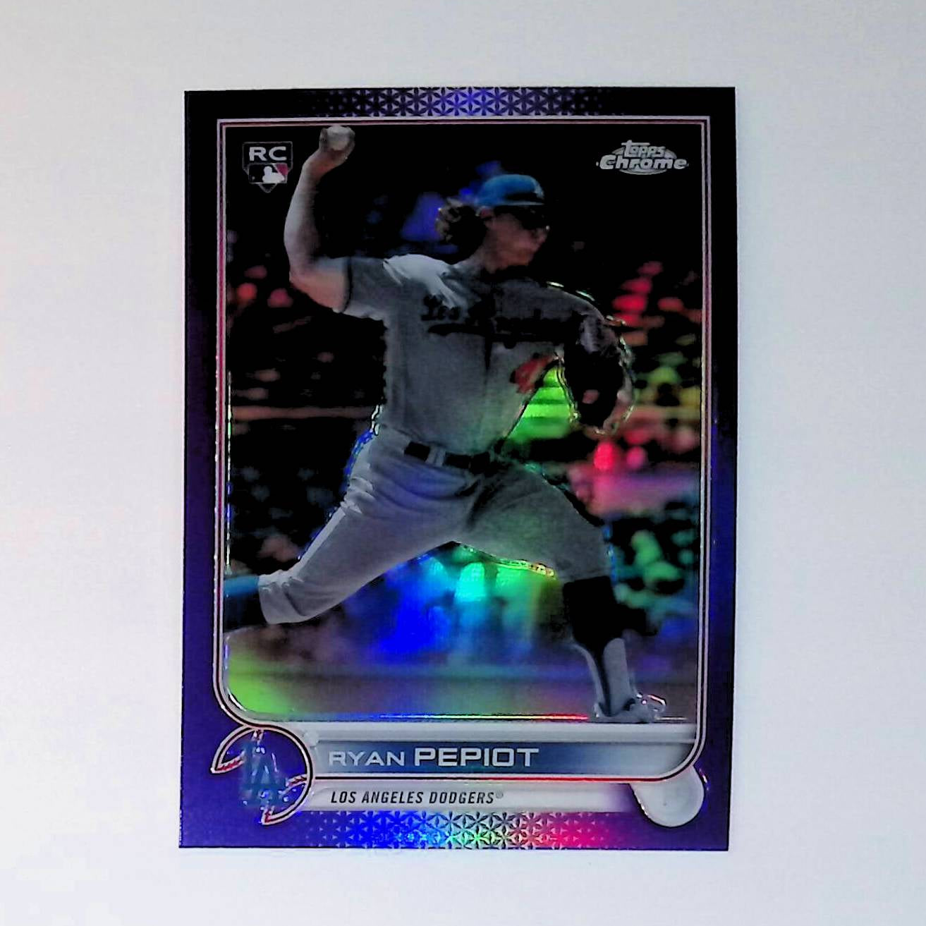 Ryan Pepiot 2022 Topps Chrome Update Purple Refractors #USC114 (Rookie Card) - LoCo Collectables