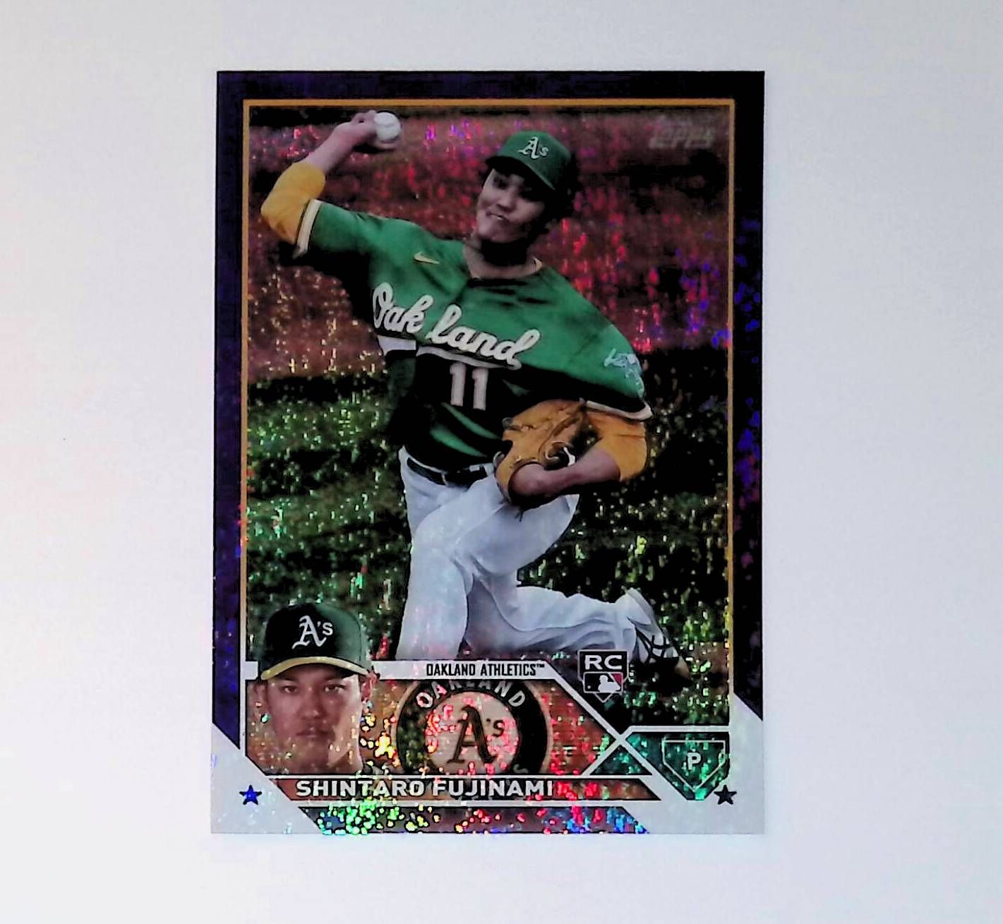 Shintaro Fujinami 2023 Topps Purple Foil #561 (Rookie Card), 761 /799 - LoCo Collectables