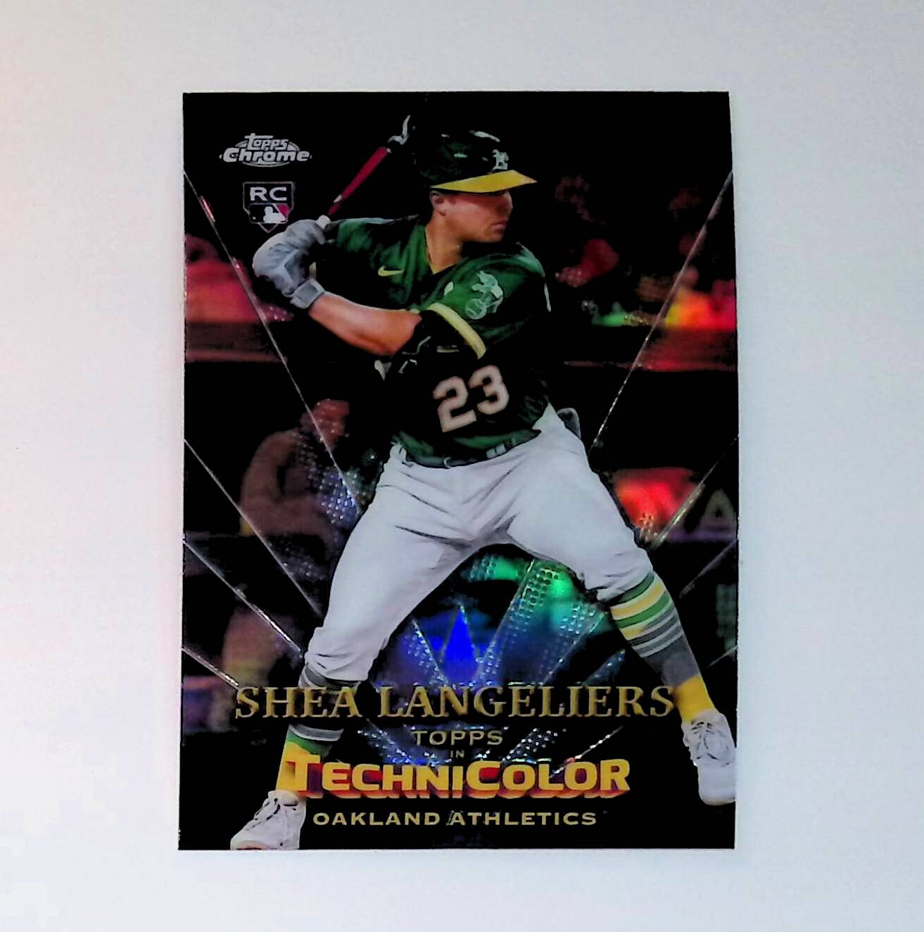 Shea Langeliers 2023 Topps Chrome Topps In Technicolor #TT-18 (Rookie Card) - LoCo Collectables