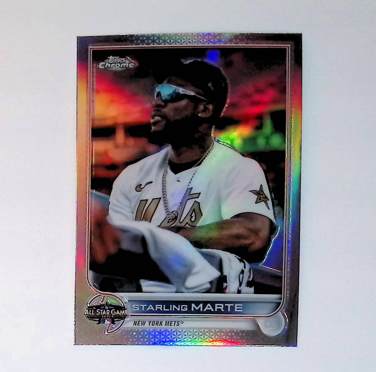 Starling Marte 2022 Topps Chrome Update '22 All Star Game #ASGC-34 - LoCo Collectables