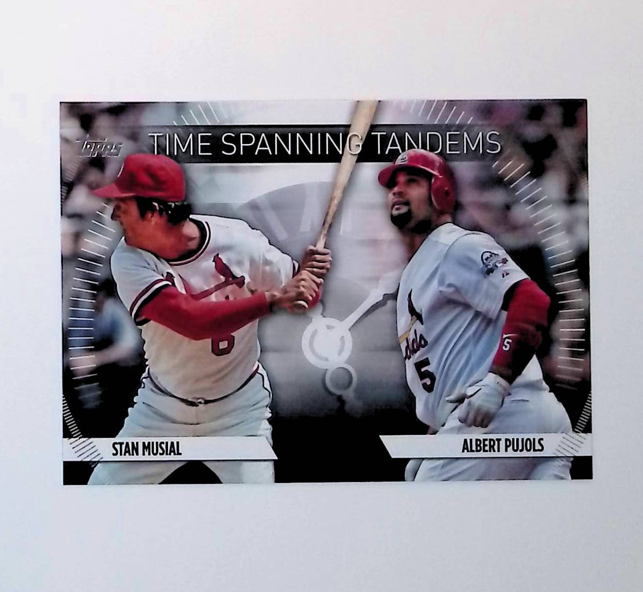 Stan Musial, Albert Pujols 2023 Topps Update Time-Spanning Tandems #TS-10 - LoCo Collectables