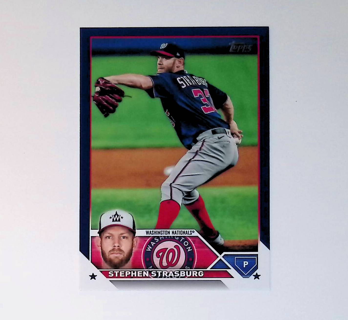 Stephen Strasburg 2023 Topps Update Royal Blue #US325 - LoCo Collectables