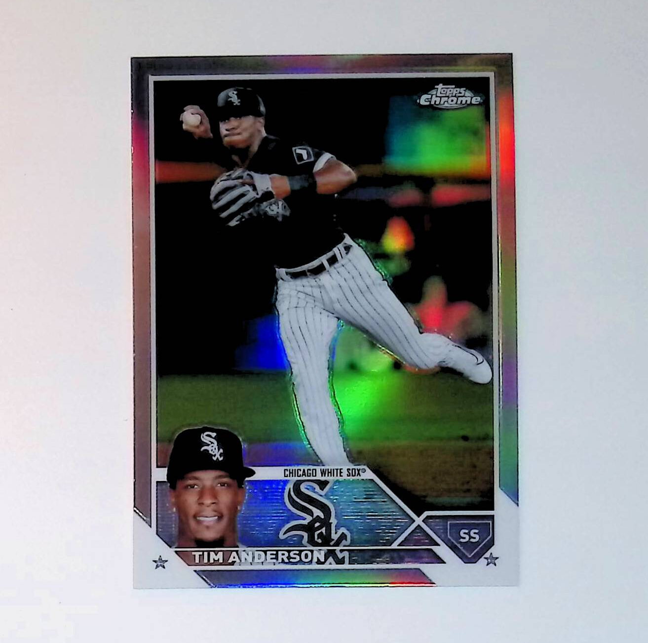 Tim Anderson 2023 Topps Chrome Refractors #211 - LoCo Collectables