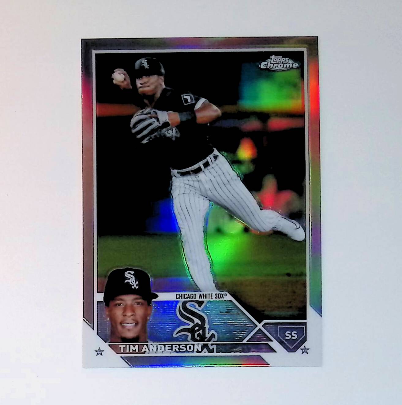 Tim Anderson 2023 Topps Chrome Refractors #211 - LoCo Collectables