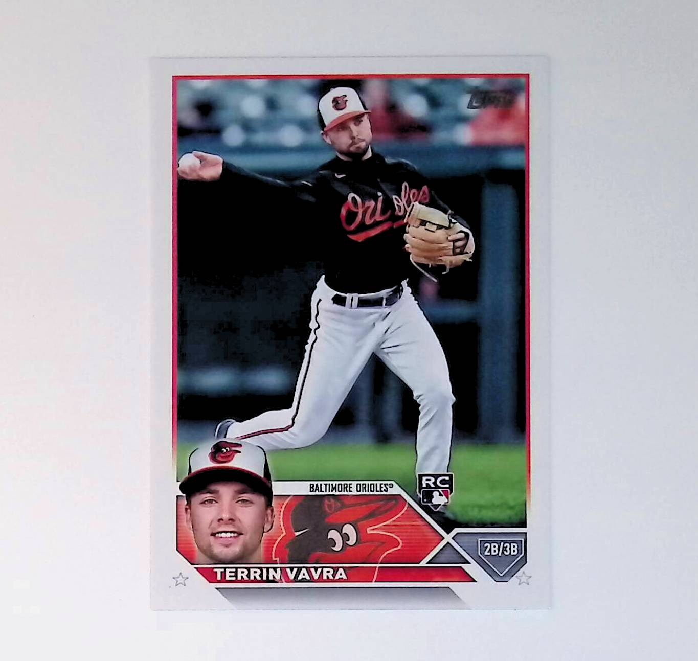 Terrin Vavra 2023 Topps #524 (Rookie Card) - LoCo Collectables