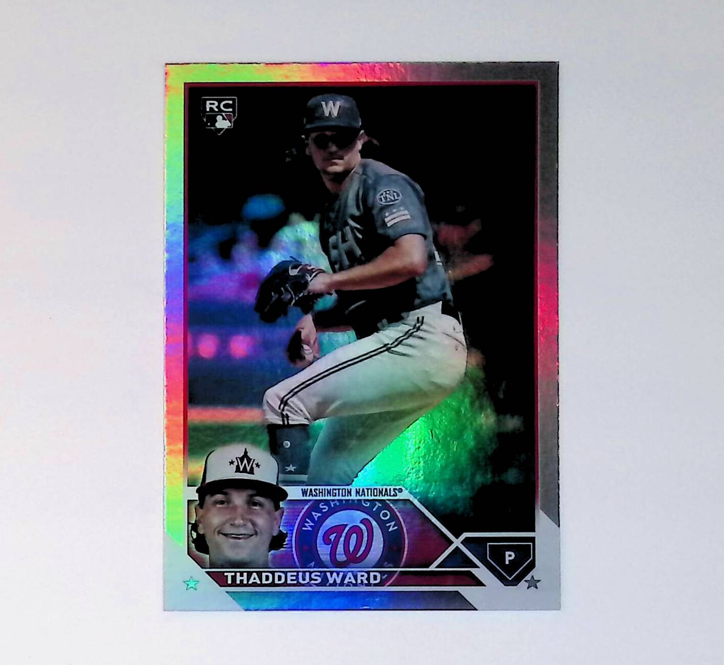 Thaddeus Ward 2023 Topps Update Rainbow Foil #US111 (Rookie Card) - LoCo Collectables