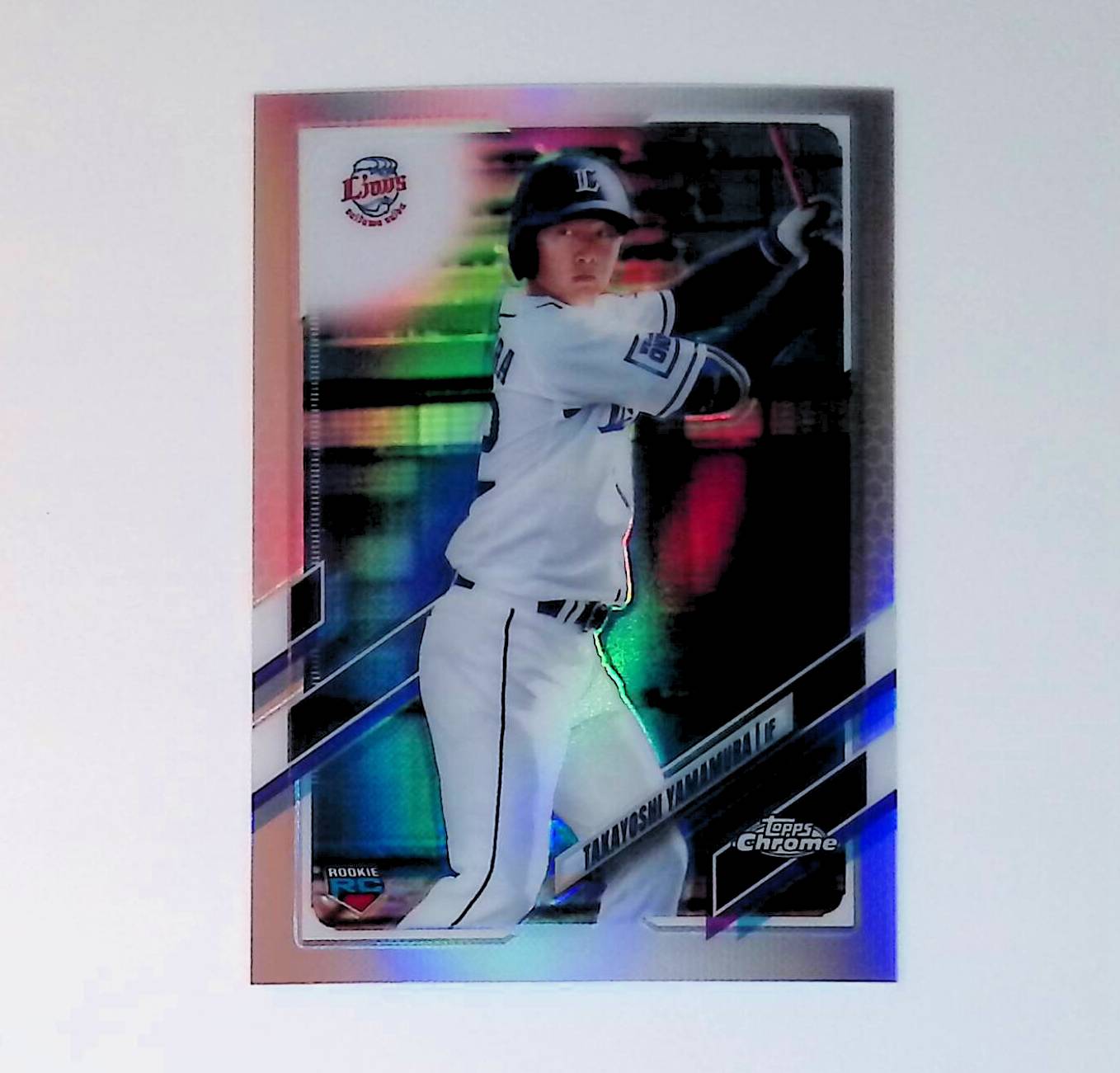 Takayoshi Yamamura 2021 Topps Chrome NPB Nippon Refractors #168 (Rookie Card) - LoCo Collectables