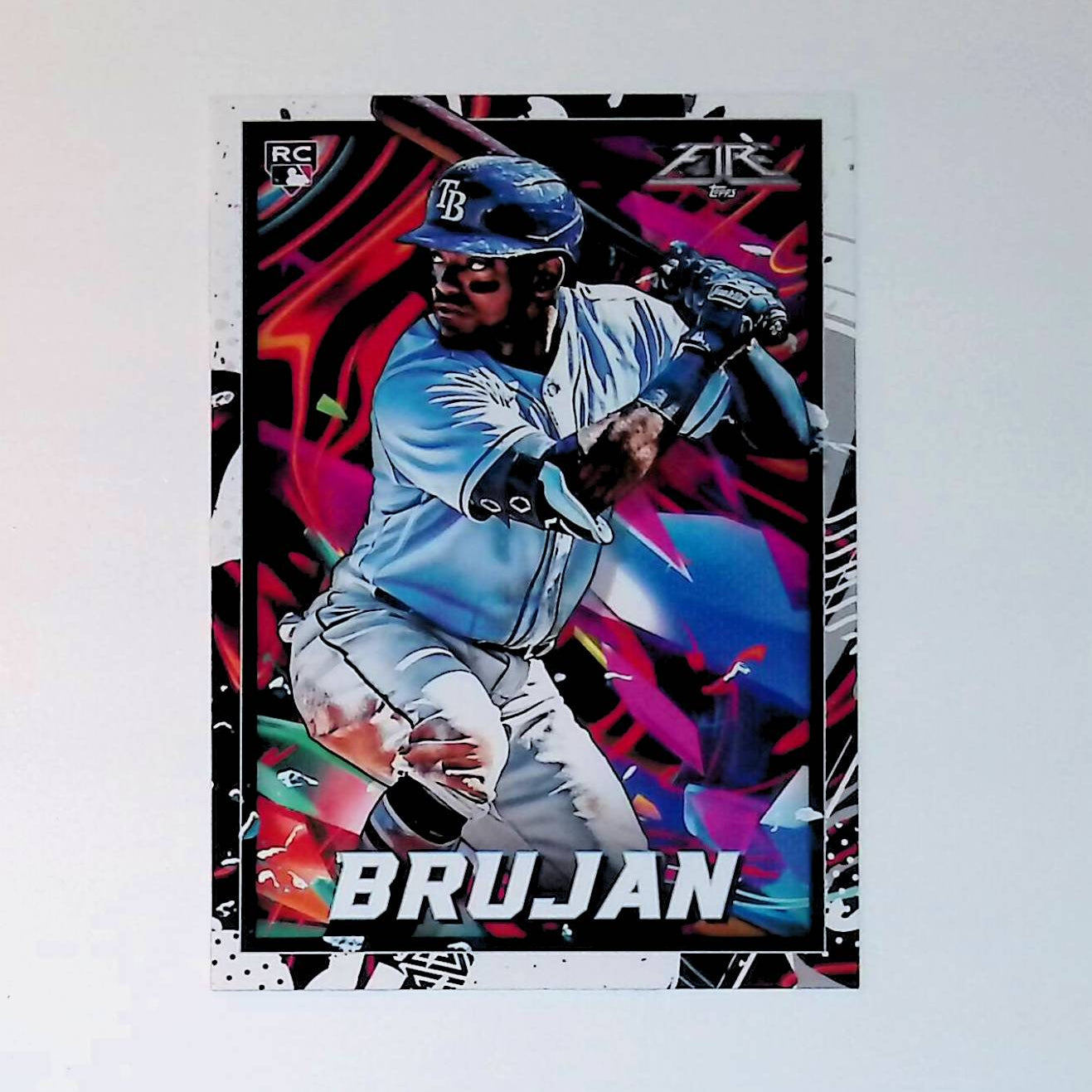 Vidal Brujan 2022 Topps Fire #161 (Rookie Card) - LoCo Collectables