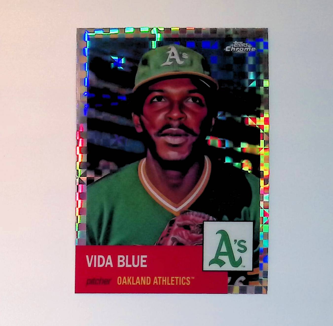 Vida Blue 2022 Topps Chrome Platinum Anniversary X-Fractors #333 - LoCo Collectables